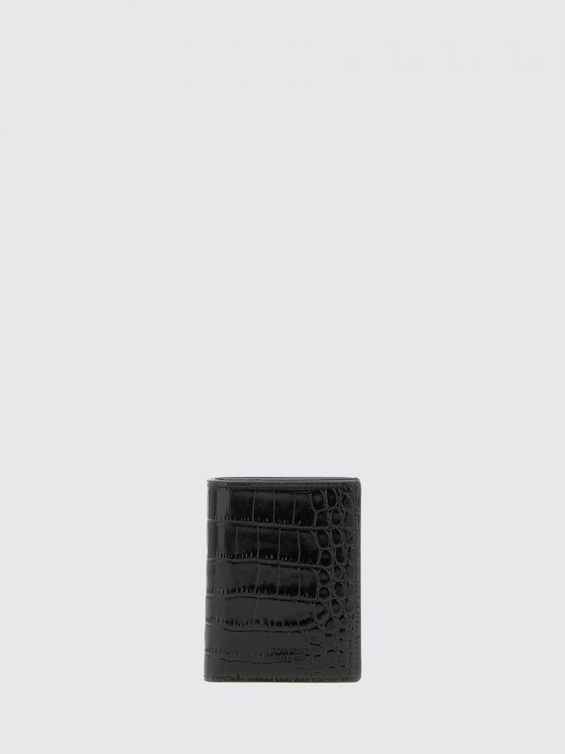 Tom Ford Tom Ford Wallet Men Black Size ONE SIZE - 1 Thumbnail