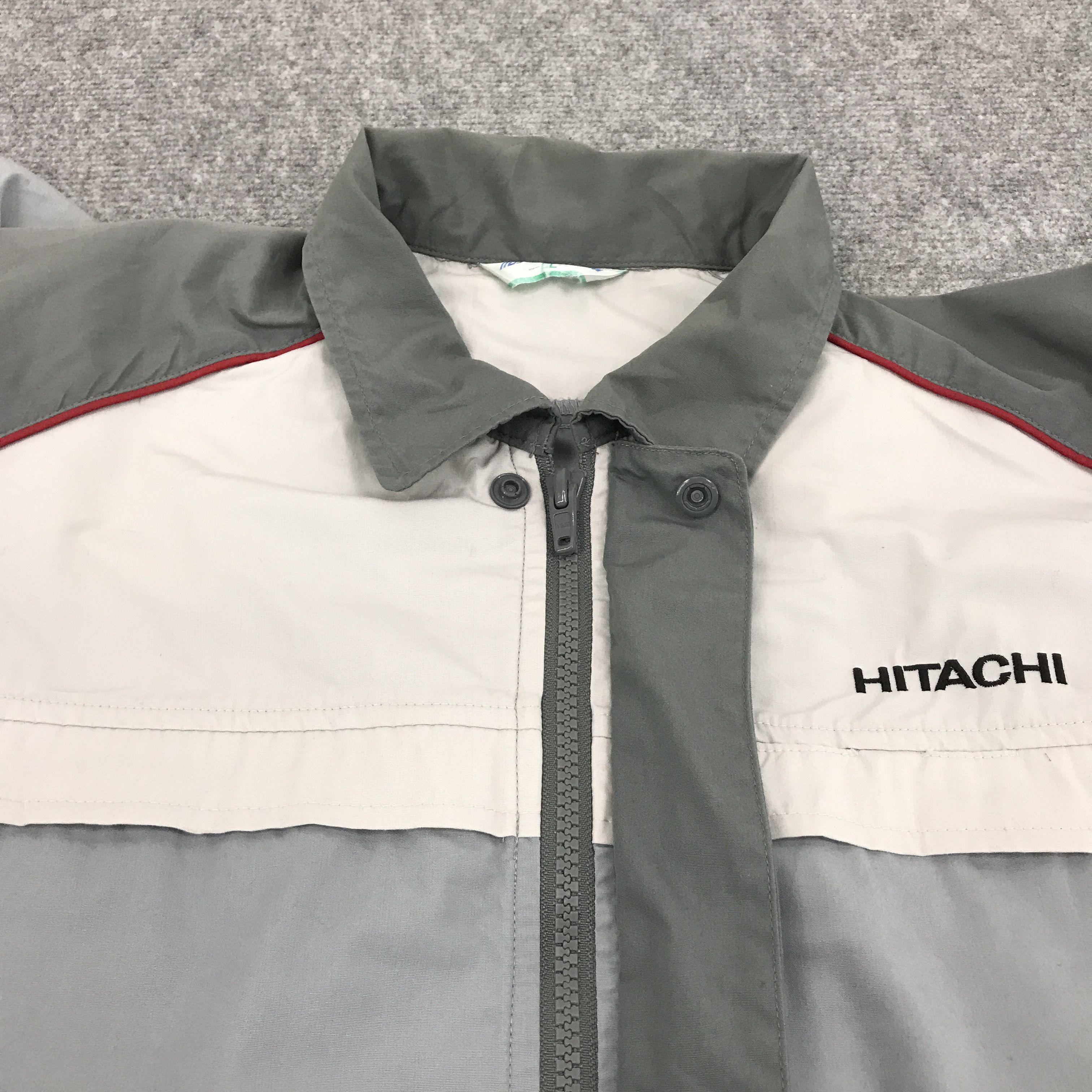 Japanese Brand Uniform work Japan Hitachi up zipper jacket Size US L / EU 52-54 / 3 - 4 Thumbnail