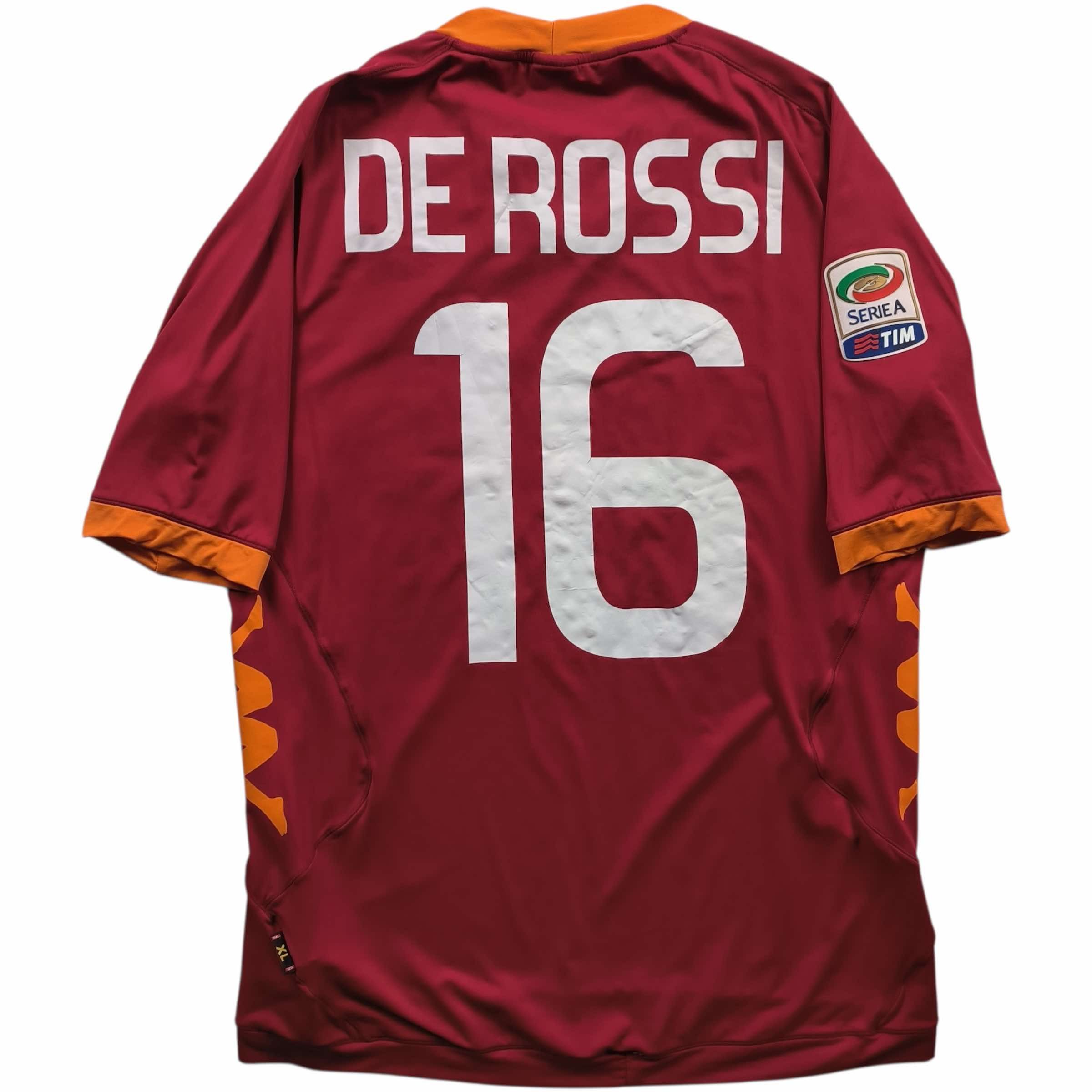 ASローマ DE ROSSI 16番 シャツ Kappa ASローマ DE ROSSI 16番 シャツ Kappa - メルカリ