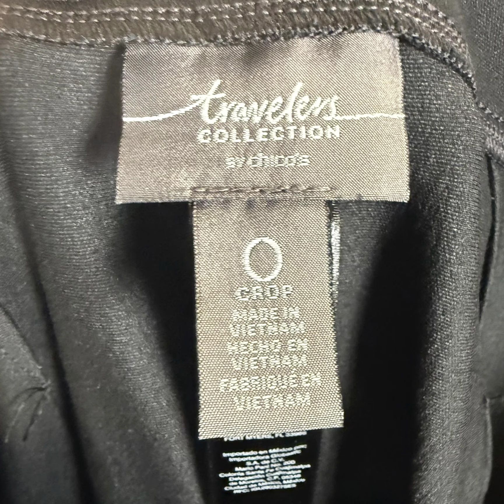Vintage Chicos Travelers Collection Women’s Size 0 Pull On Black Cropped Pants Ladies Black Cropped Pants Mens? Size 25" / US 0 / IT 36 - 6 Thumbnail
