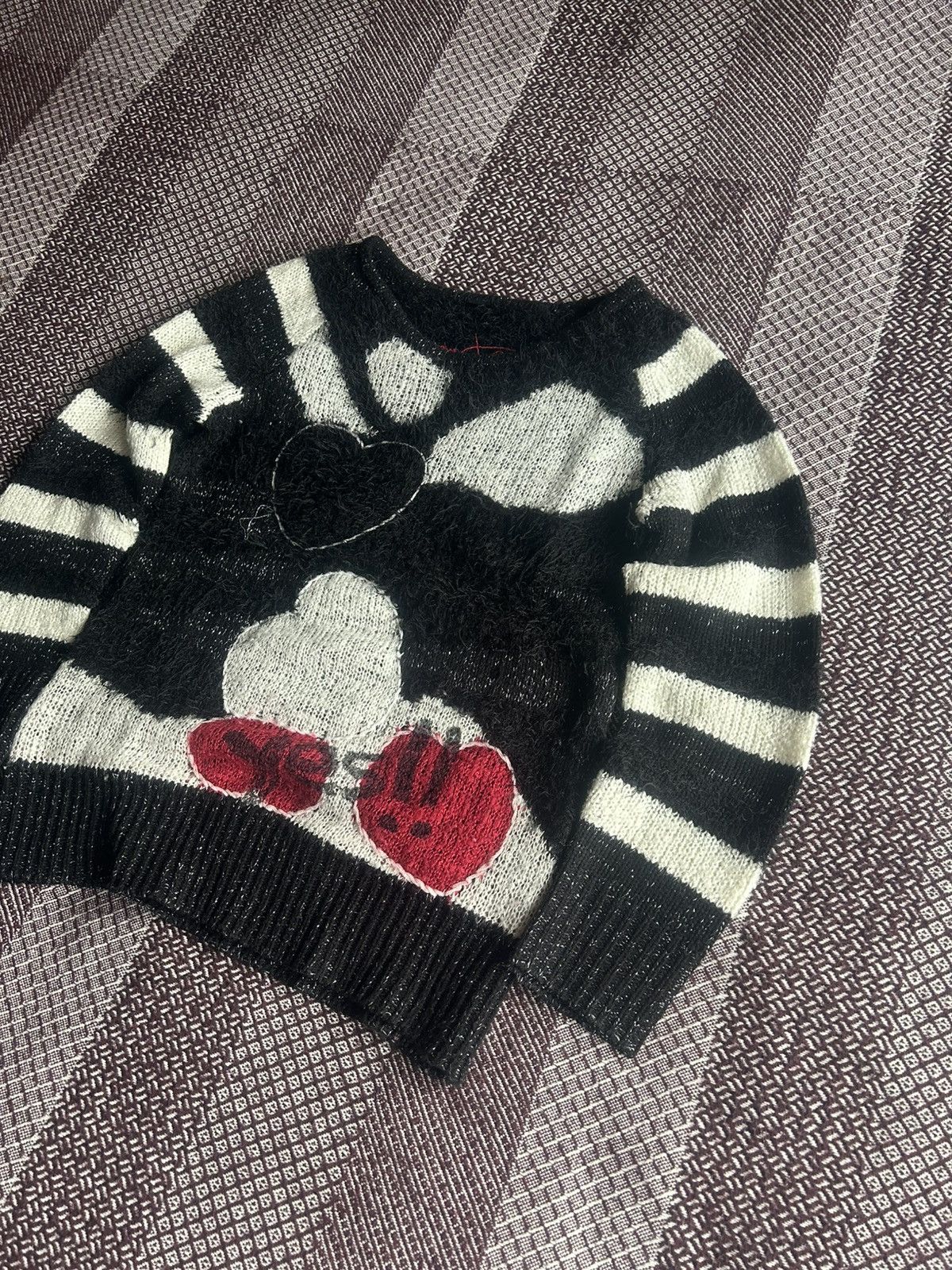 Desigual × Japanese Brand × Vintage Vintage Y2K Desigual Wool Sweater Streetwear Style Japanese Size M / US 6-8 / IT 42-44 - 2 Thumbnail