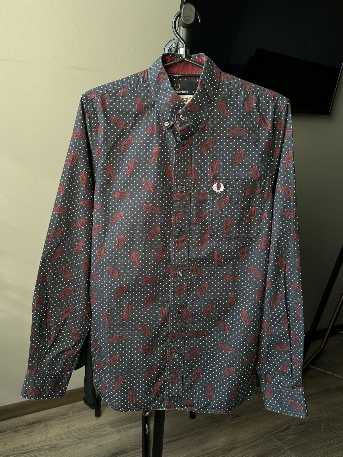 Drake's × Fred Perry Fred Perry x Drakes Paisley print shirt S Size US S / EU 44-46 / 1 - 2 Thumbnail