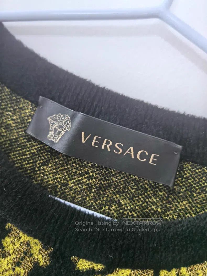 Versace Versace Black gold baroque pattern skirt Size XS / US 0-2 / IT 36-38 - 2 Thumbnail