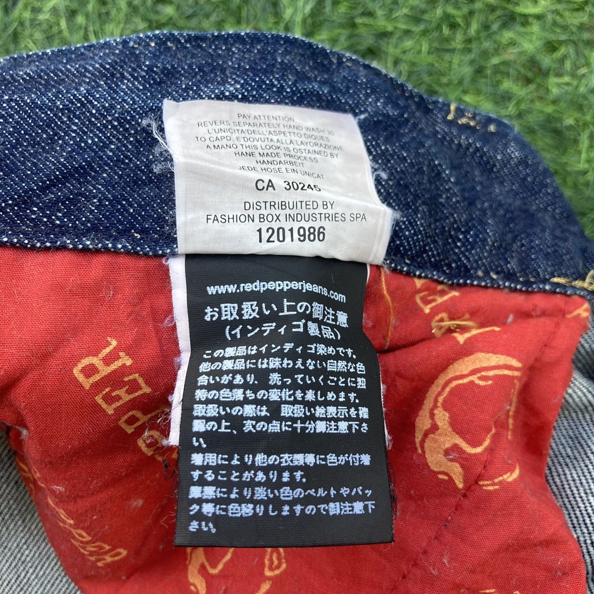 If Six Was Nine RED PEPPERS FLARED BOOTCUT JEANS Size US 30 / EU 46 - 15 Thumbnail