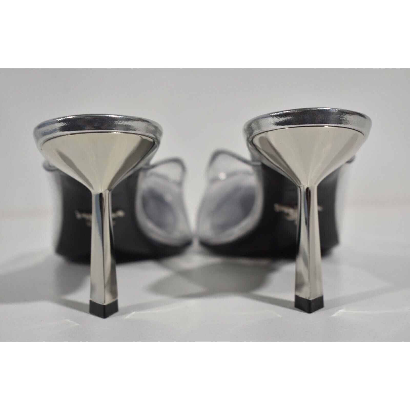 Prada Modellerie PVC Backless Pointed Sandal Mule Heel Pump 37.5 Size US 7.5 / IT 37.5 - 11 Thumbnail