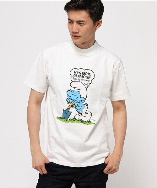 Hysteric Glamour SS16 Hysteric Glamour X Smurf Loopwheel Shirt Size US M / EU 48-50 / 2 - 3 Thumbnail