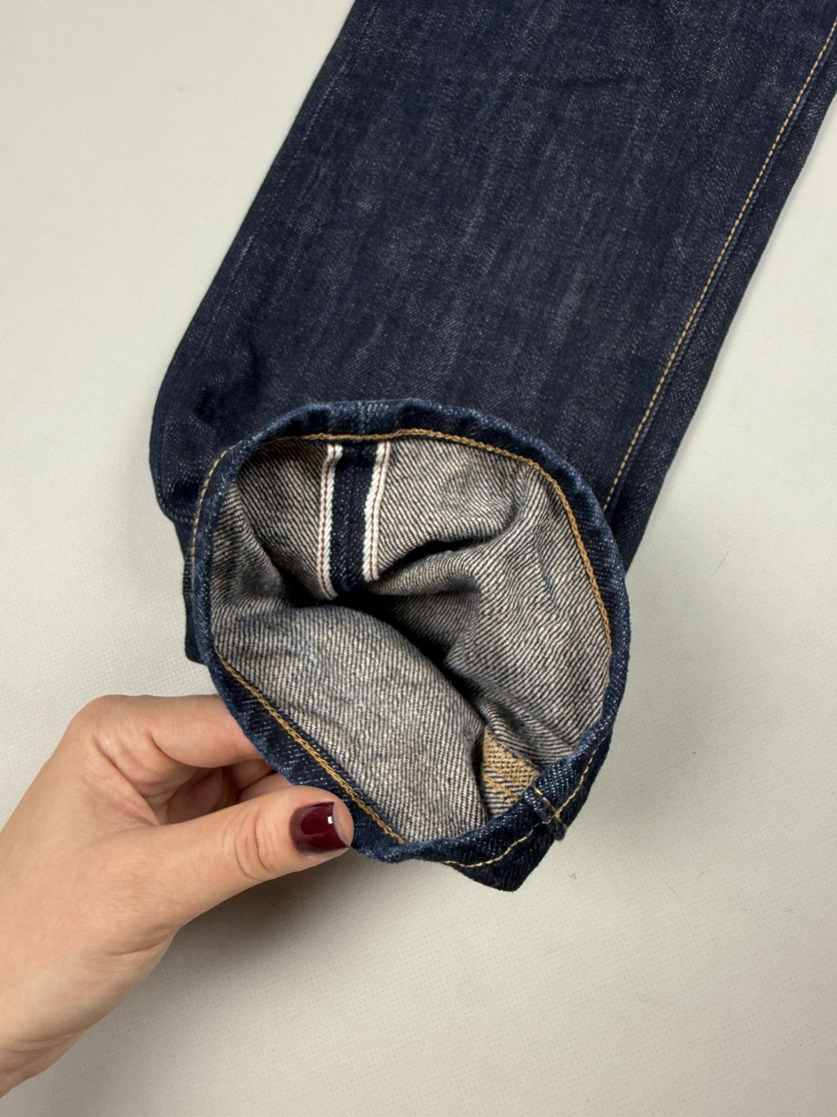 Benzak Denim Developers BDD Benzak B-01 Slim 13 Oz Selvedge Denim Men’s Jeans Size US 32 / EU 48 - 9 Thumbnail
