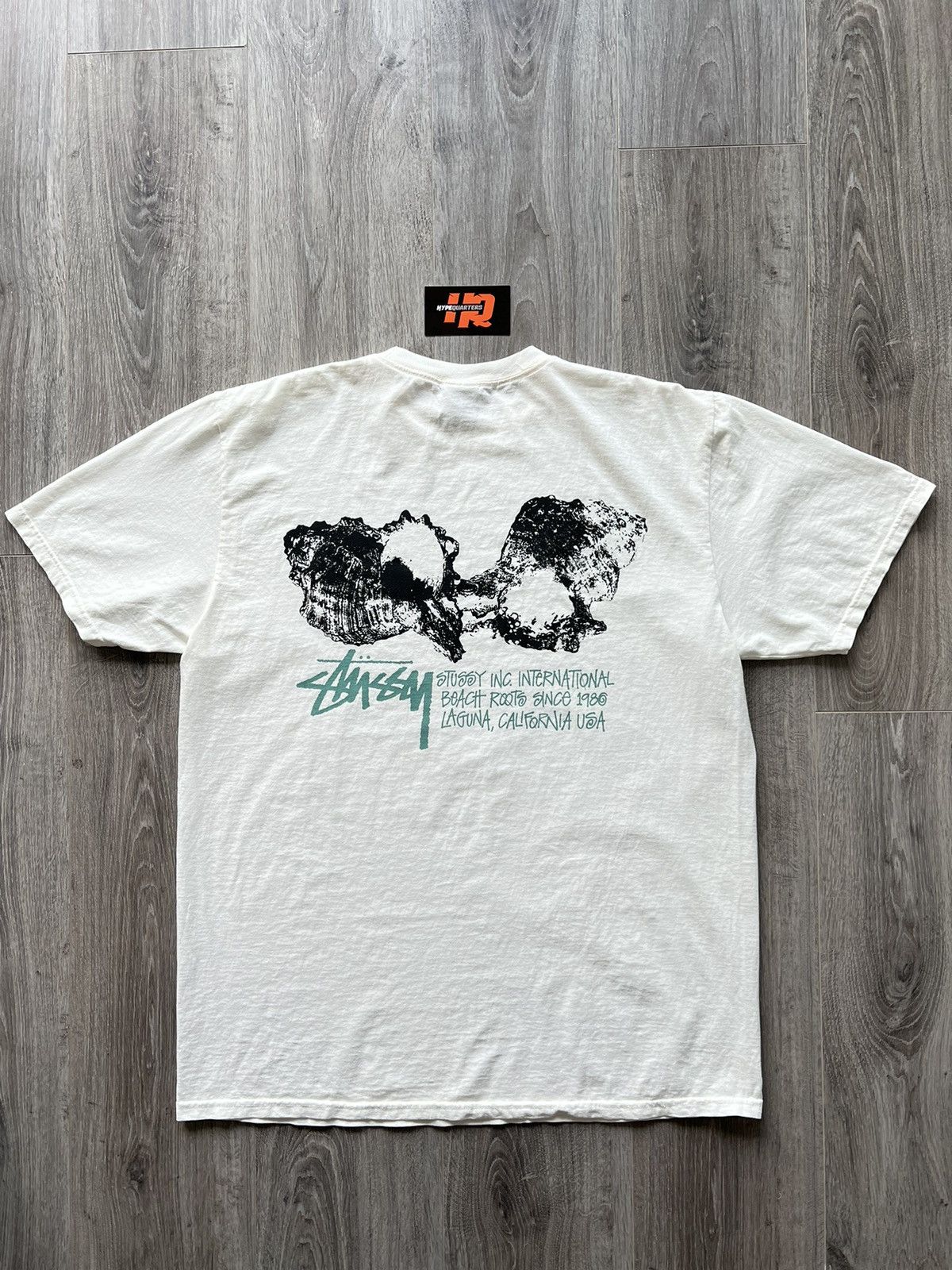 ★24SS 大人気★STUSSY SHELLS TEE Stussy Stussy Shells Pigment Dyed Tee “Natural” | Grailed