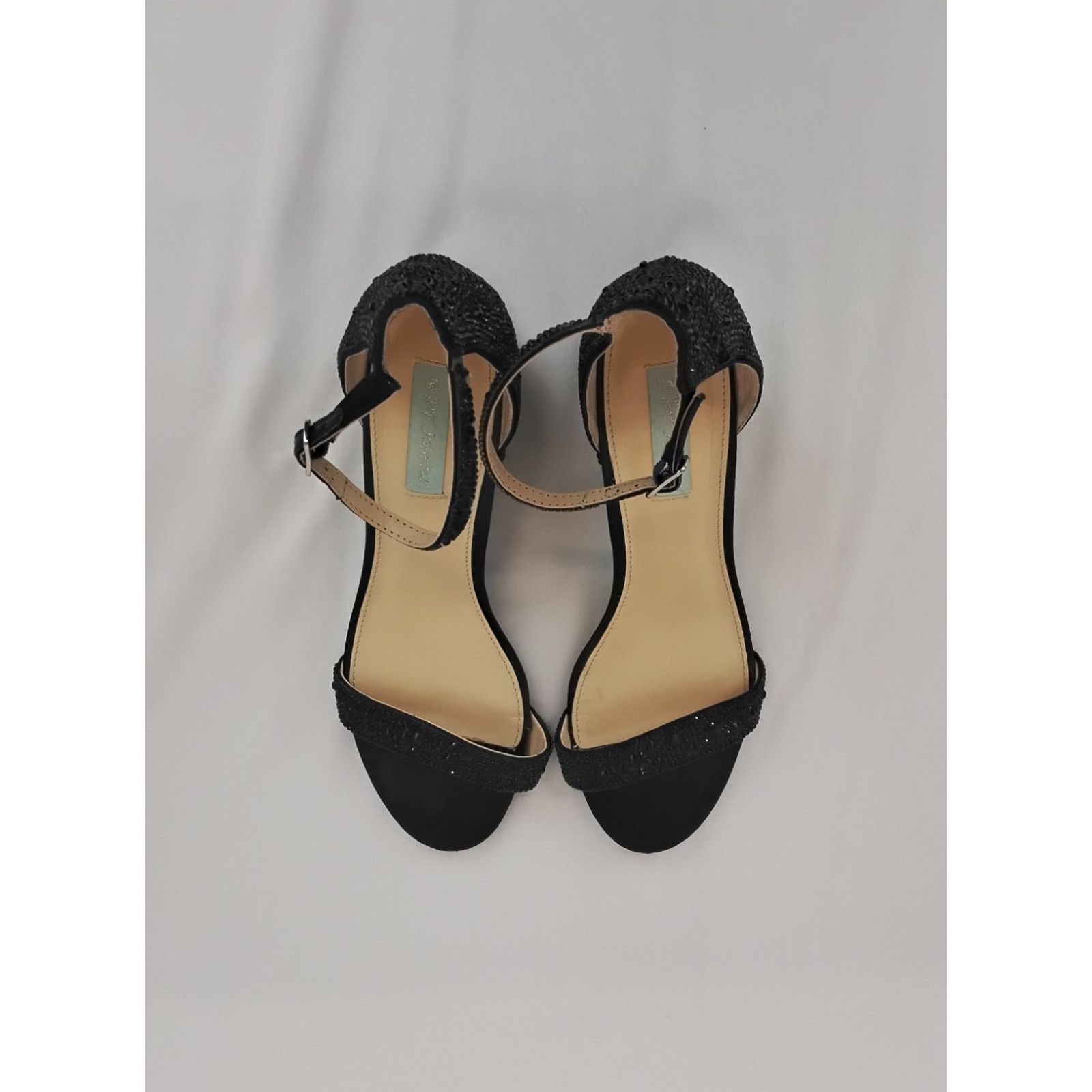 Betsey Johnson Betsey Johnson Mari Block Sandal Heels Women's 9.5 Navy Blue Size US 7 / IT 37 - 6 Thumbnail