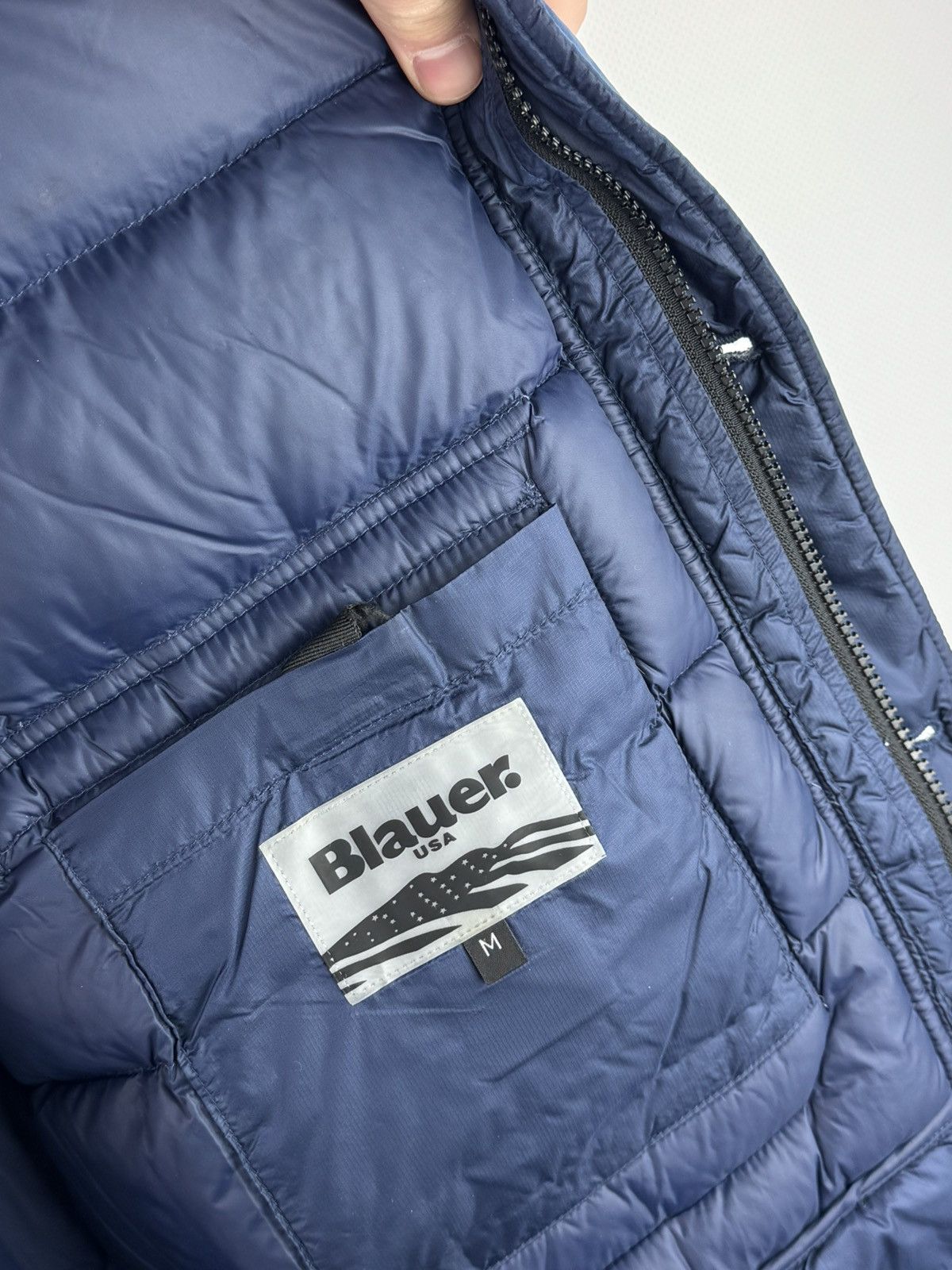 Other Blauer U.S.A Winter Down Puffer Jacket Blue Size US S / EU 44-46 / 1 - 8 Thumbnail