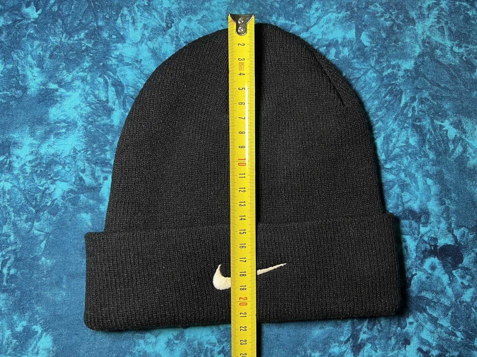 Nike Vintage Streetwear Nike Beanie Hat Big Logo Size ONE SIZE - 5 Thumbnail