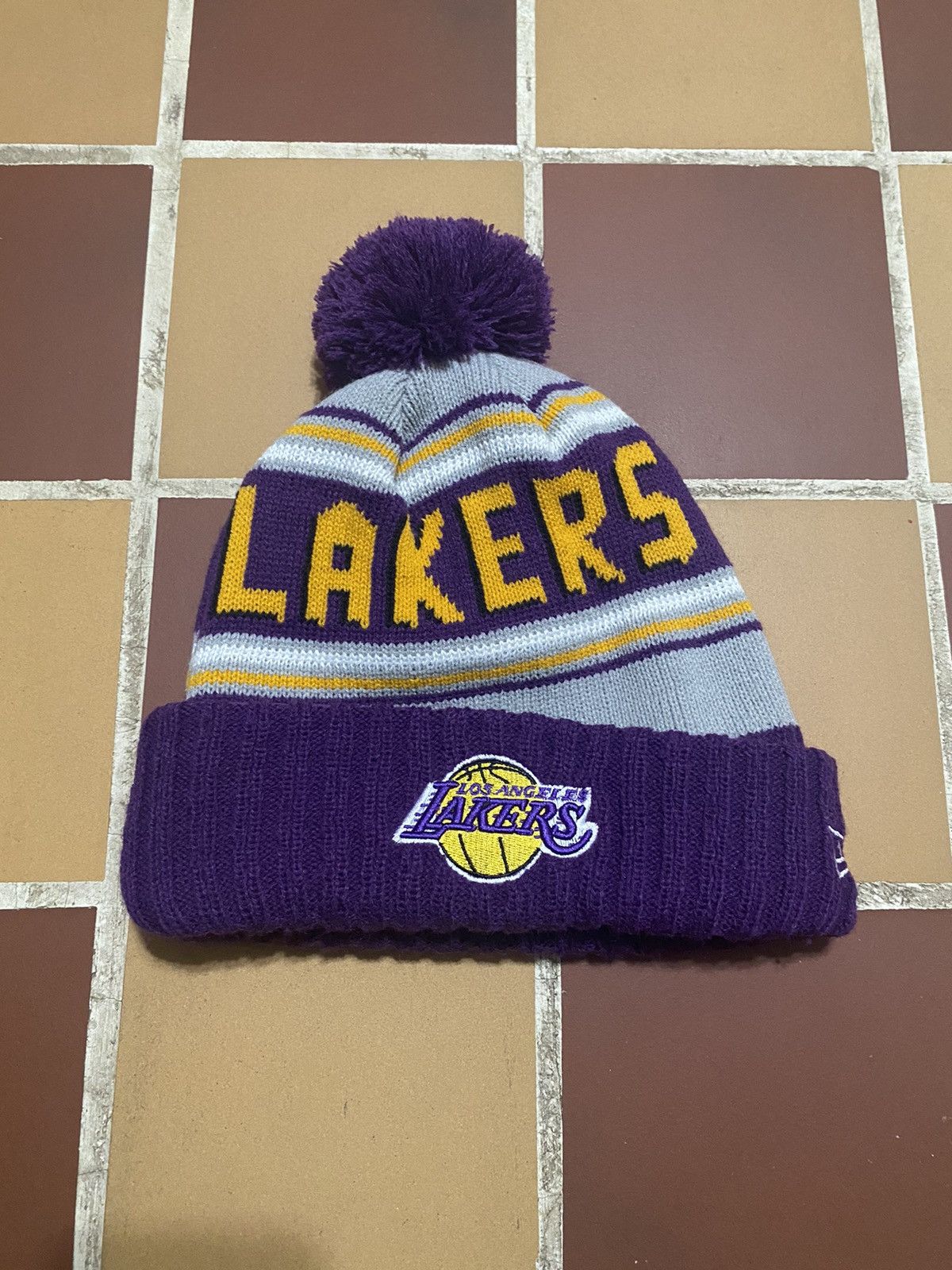 NBA Los Angeles Lakers Beanie Size ONE SIZE - 1 Thumbnail
