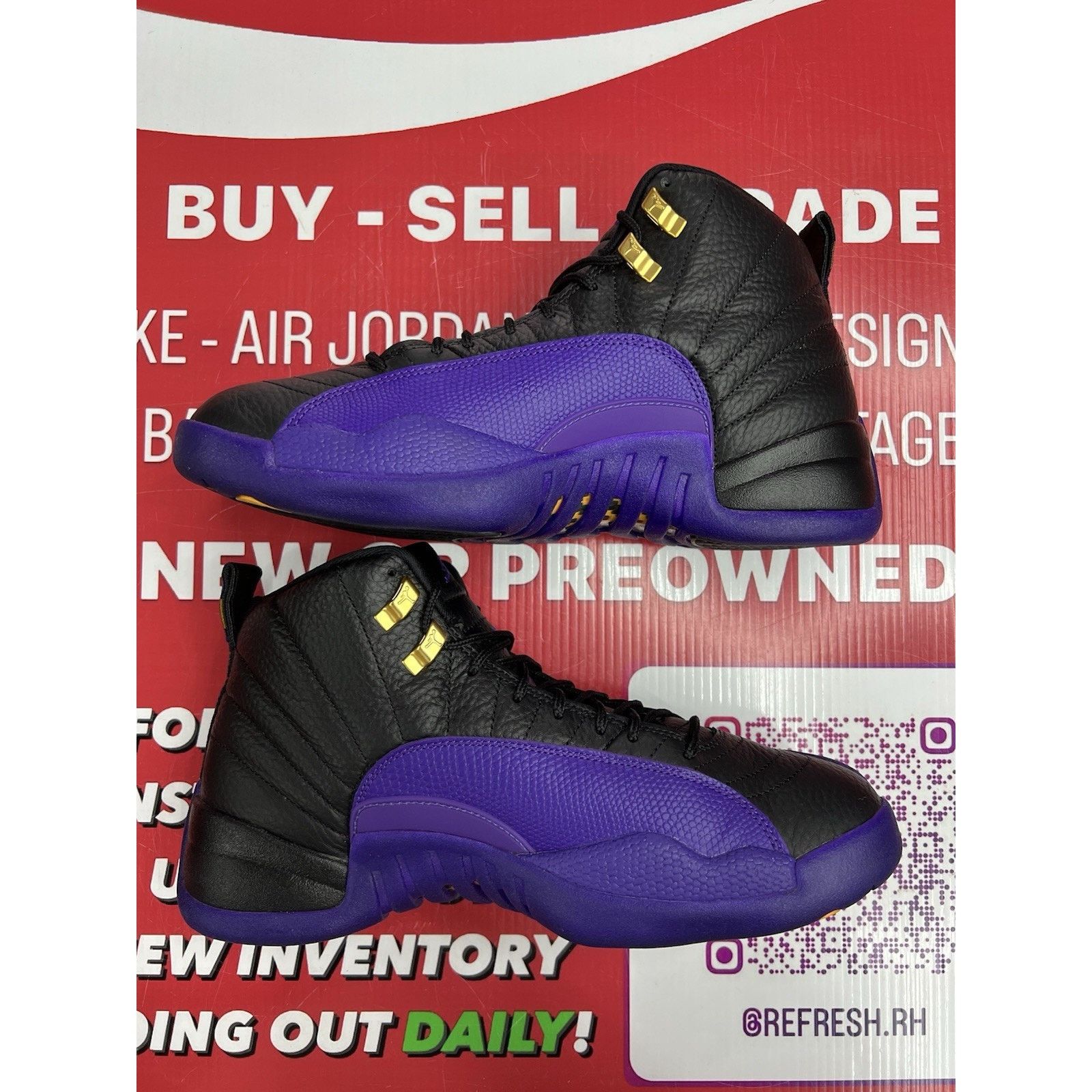 Jordan Brand Air Jordan 12 Field Purple Size 9.5 CT8013 057 Size US 9.5 / EU 42-43 - 2 Thumbnail