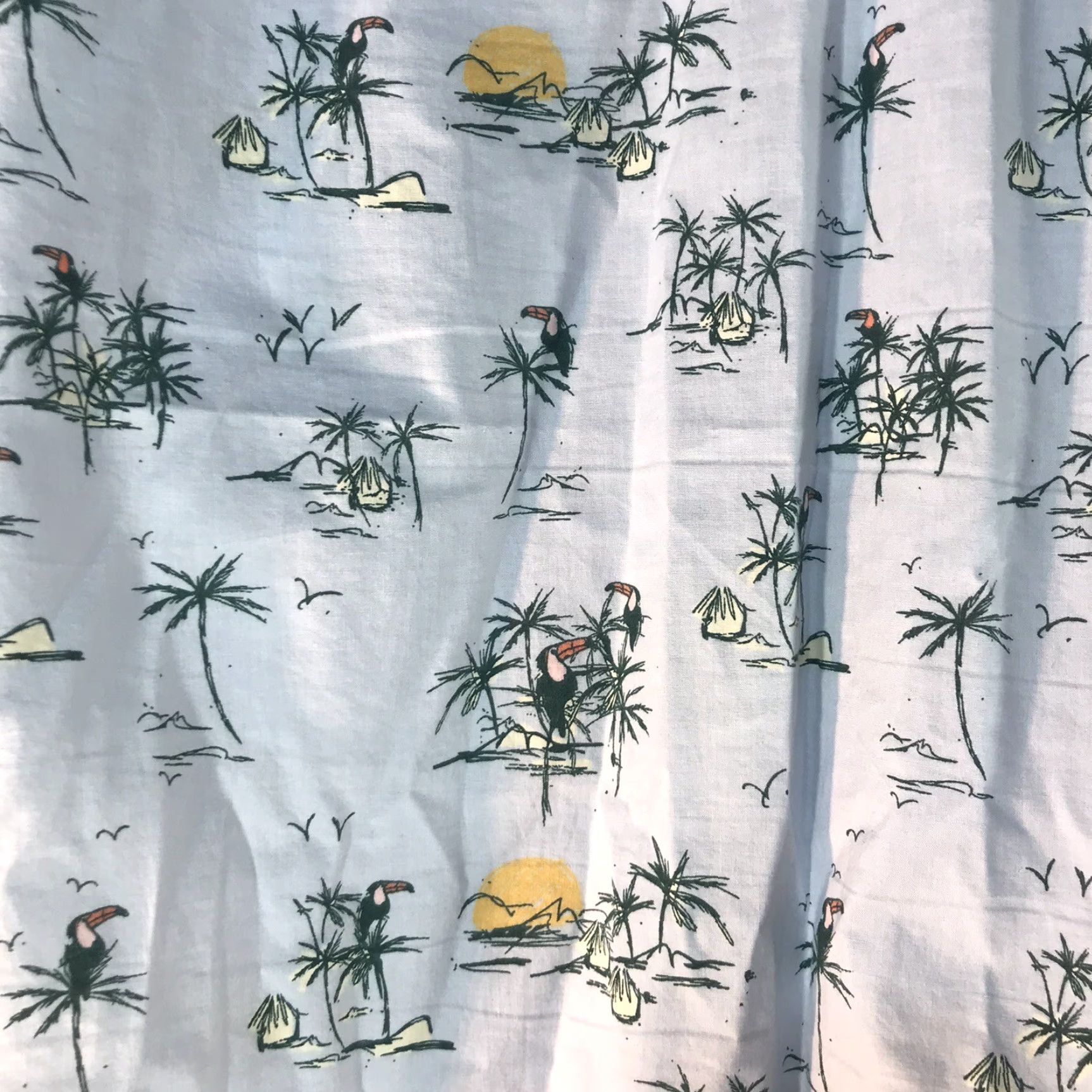 J.Crew J.CREW Multicolor Island Button-Up Shirt Mens XL Short Sleeve Lightweight Casual Size US XL / EU 56 / 4 - 3 Thumbnail