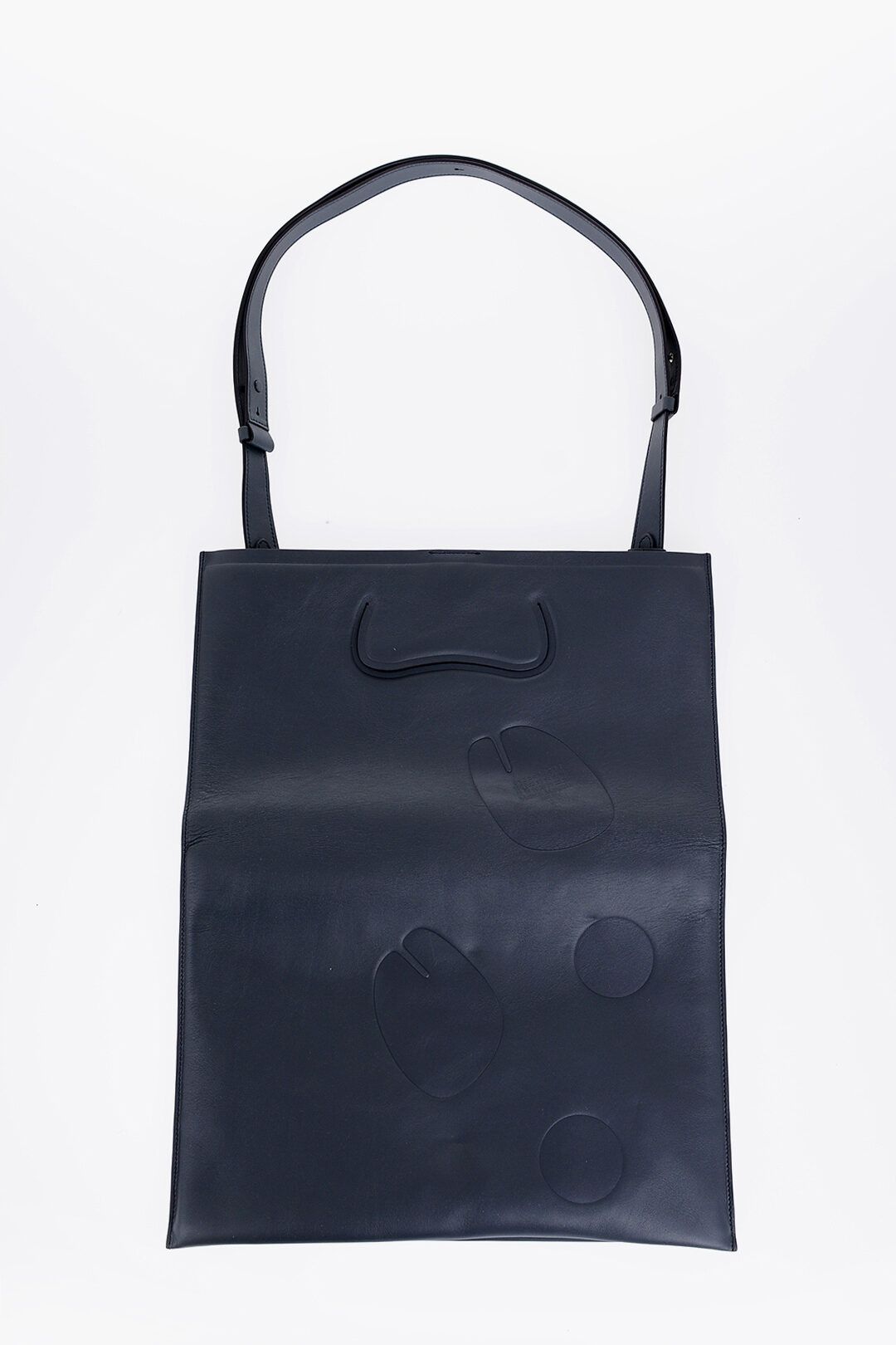 Maison Margiela og1mm1224 Size: OS / Maxi Tabi Flat Clutch in Navy Blue Size ONE SIZE - 6 Thumbnail