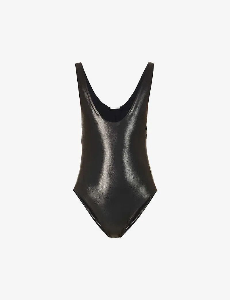 Saint Laurent Paris o1y0126 Bodysuit in Black Size XS / US 0-2 / IT 36-38 - 1 Thumbnail