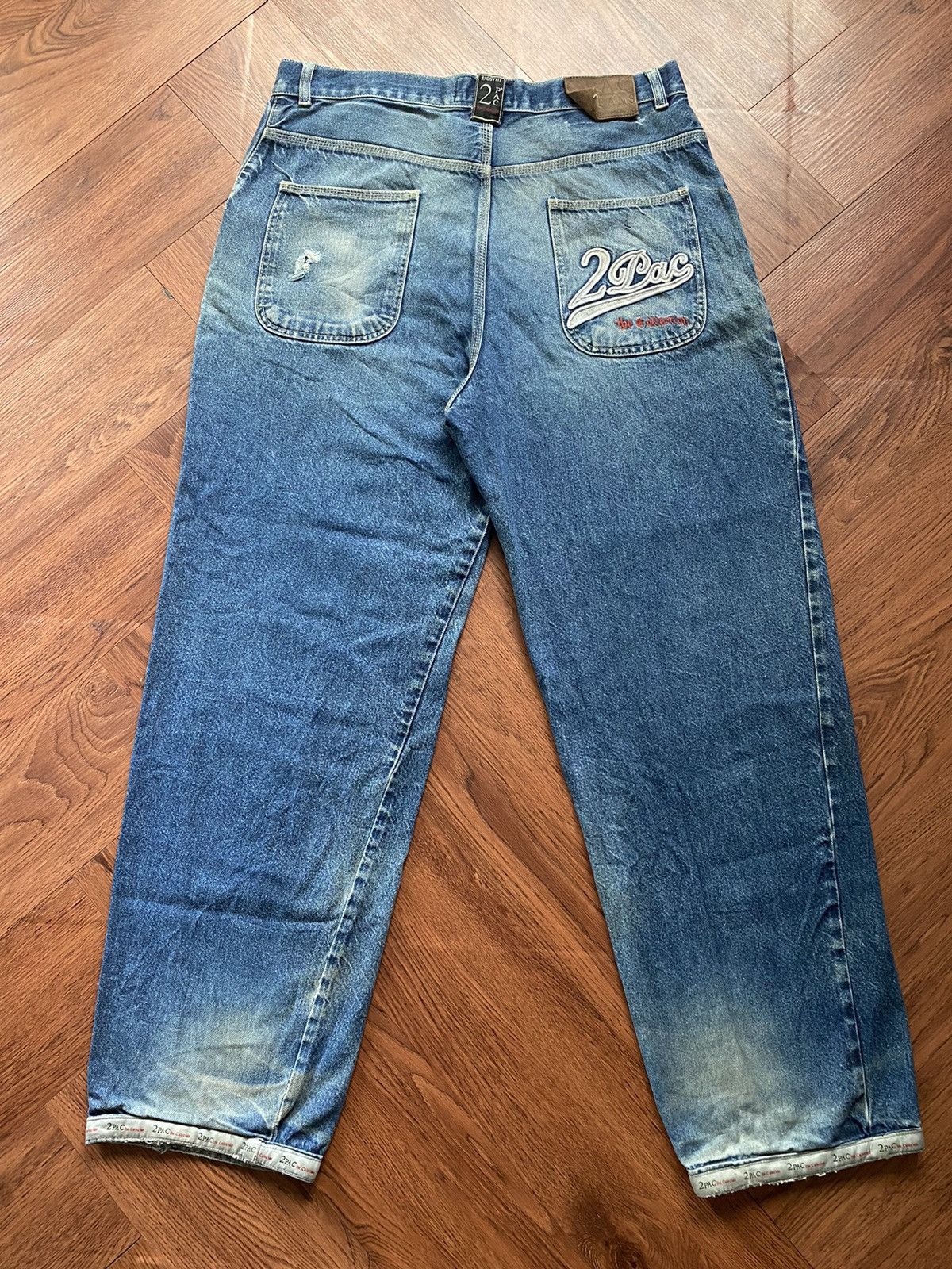 Vintage Vintage 2pac Collection Baggy Jeans Size US 36 / EU 52 - 1 Thumbnail
