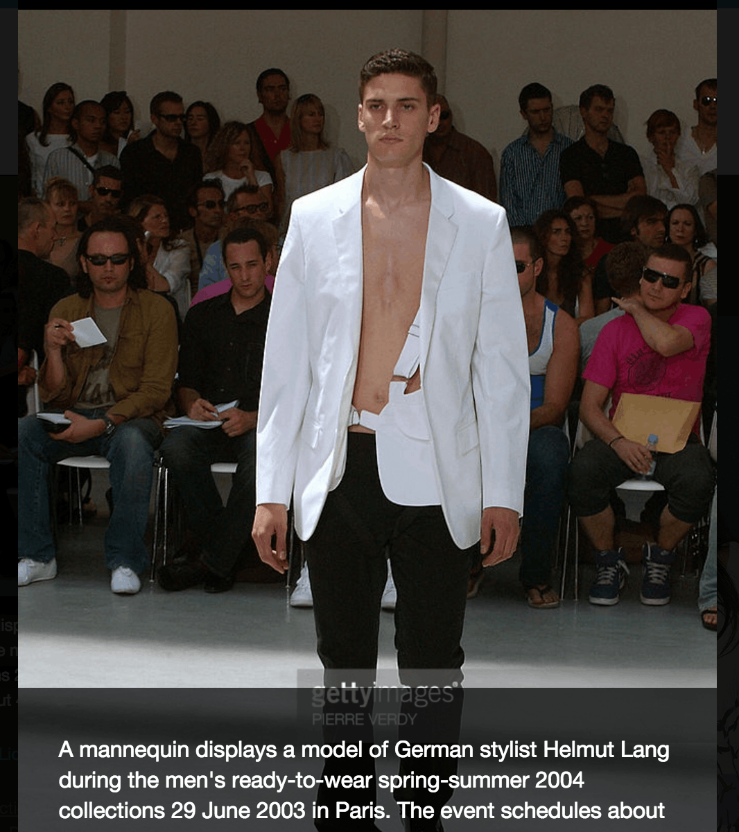 Helmut Lang SS2004 ICONIC HARNESS VEST ARCHIVAL Size US M / EU 48-50 / 2 - 6 Thumbnail