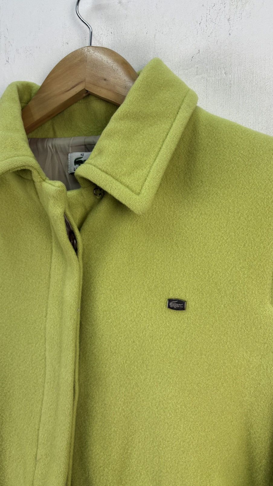 Lacoste Vintage Lacoste Wool Jacket size 42 Size US M / EU 48-50 / 2 - 2 Thumbnail