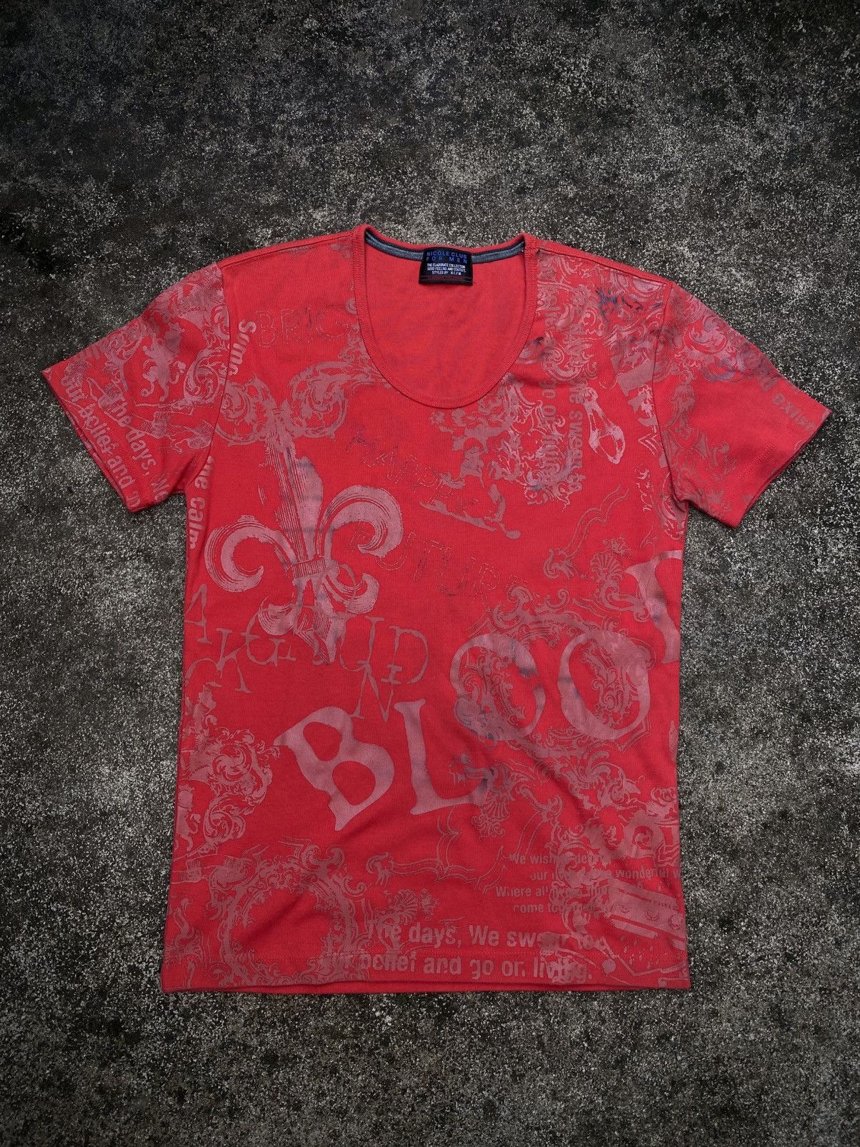 If Six Was Nine × Japanese Brand × Le Grande Bleu (L.G.B.) NICOLE CLUB FOR MEN POEM Size US S / EU 44-46 / 1 - 1 Thumbnail