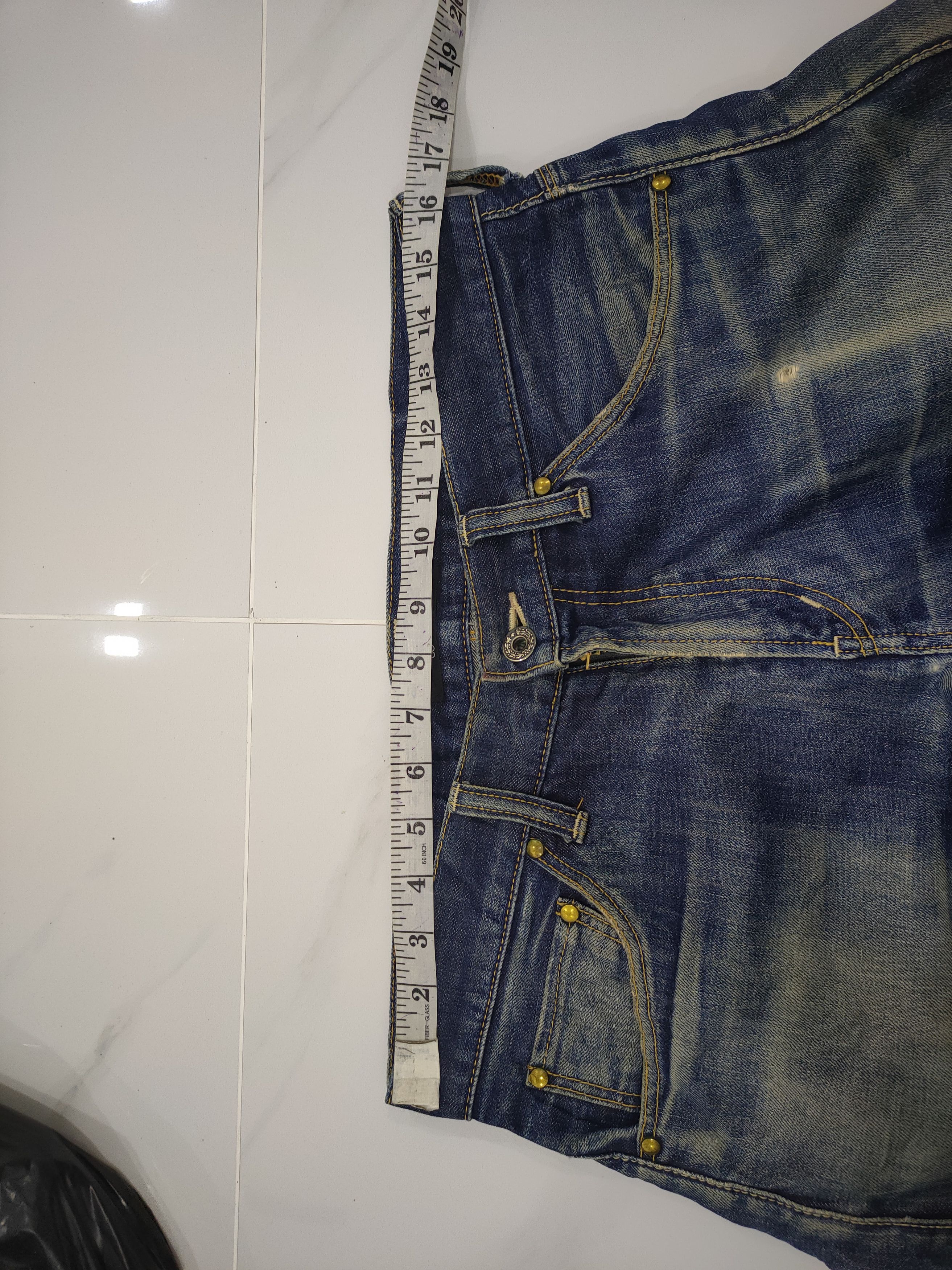 Jean × Johnbull 32×32 💥 VINTAGE JOHN BULL DISTRESSED JEANS PANTS Size US 32 / EU 48 - 16 Thumbnail