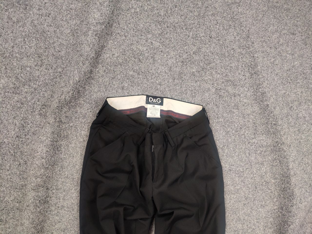 Dolce & Gabbana Dolce & Gabbana Vintage Classic Black Trousers Mens Pants Size US 32 / EU 48 - 1 Thumbnail