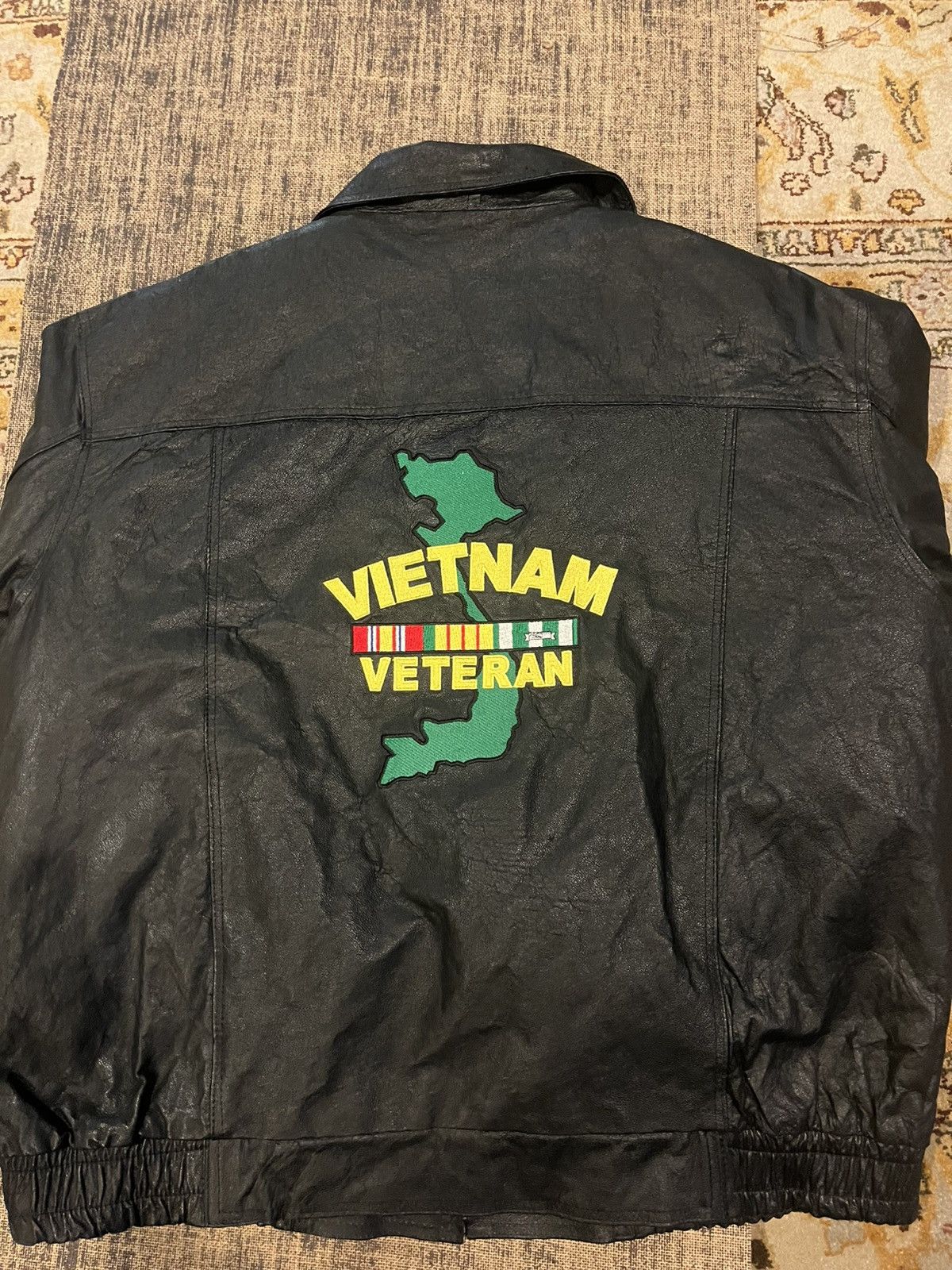 Other “Vietnam Veteran” Leather jacket Size US XL / EU 56 / 4 - 3 Thumbnail