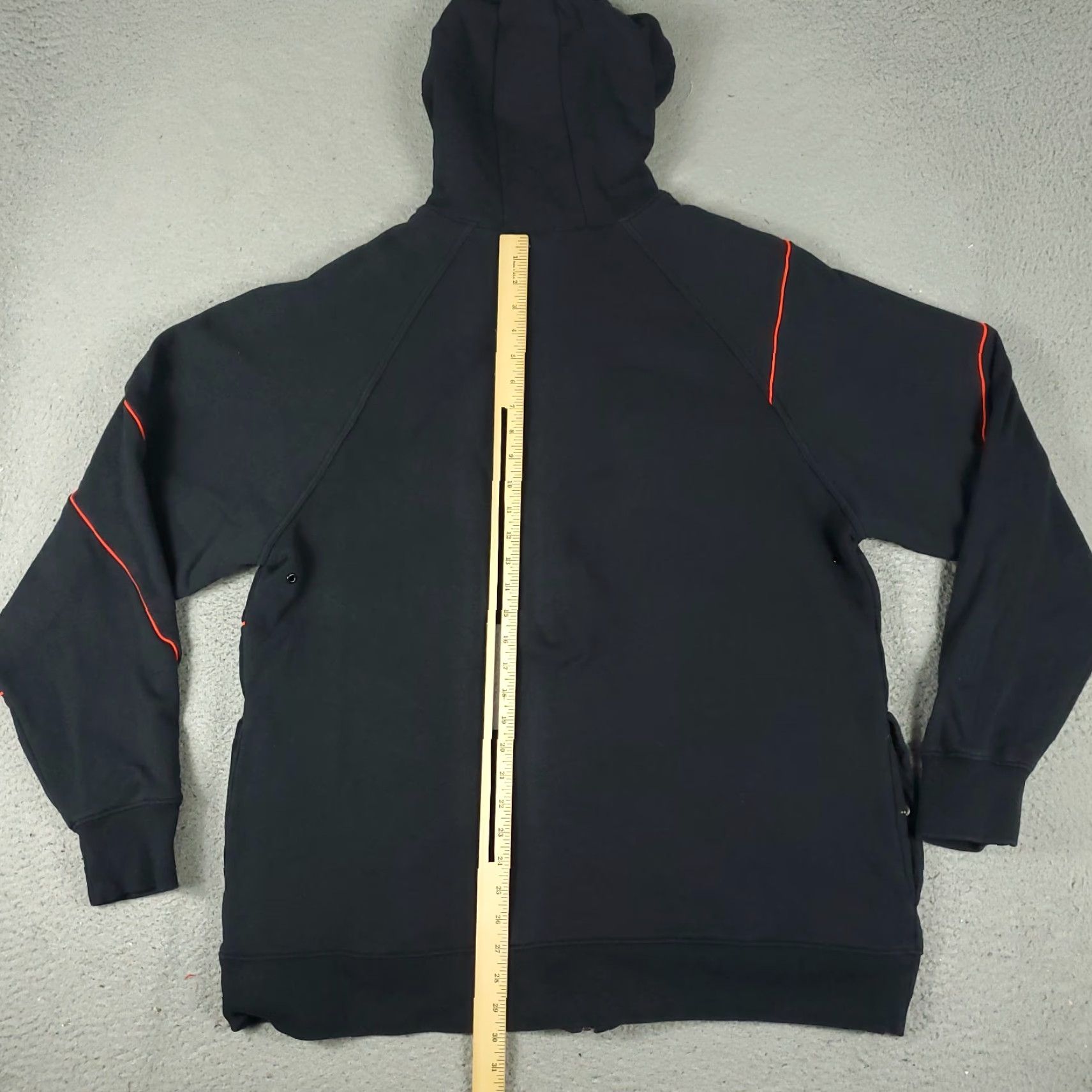 Jordan Brand Jordan Hoodie Mens XL Black Jumpman Full Zip Up Sweatshirt Size US XL / EU 56 / 4 - 5 Thumbnail