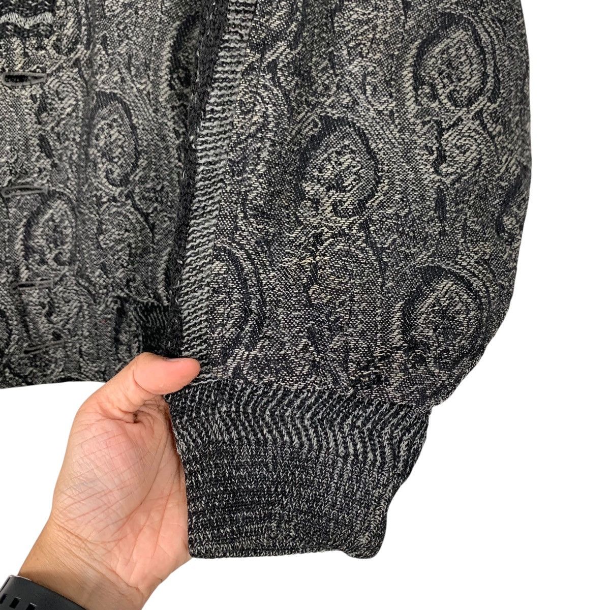 Japanese Brand ST. TOROSA Motif Design Cardigan Casual Jacket #2174-C96 Size US L / EU 52-54 / 3 - 13 Thumbnail