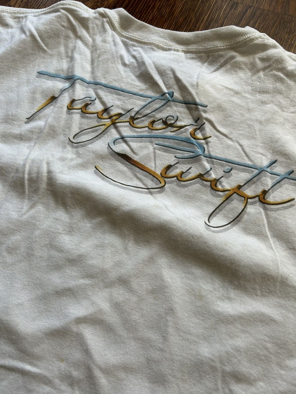 Vintage *Rare* 2007 Taylor Swift Official Debut Tim McGraw Tee Size US L / EU 52-54 / 3 - 6 Thumbnail