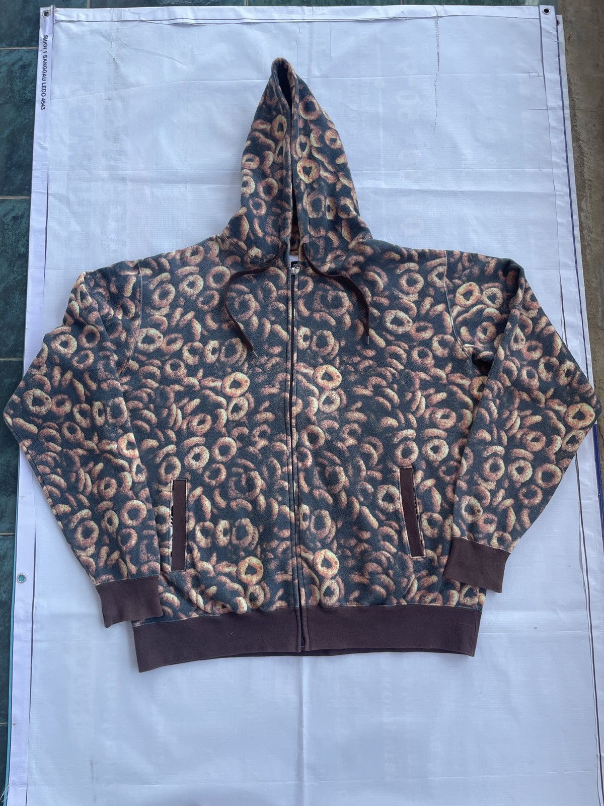 Swagger Swagger Cereal print zipper hoodie Size US XL / EU 56 / 4 - 1 Thumbnail