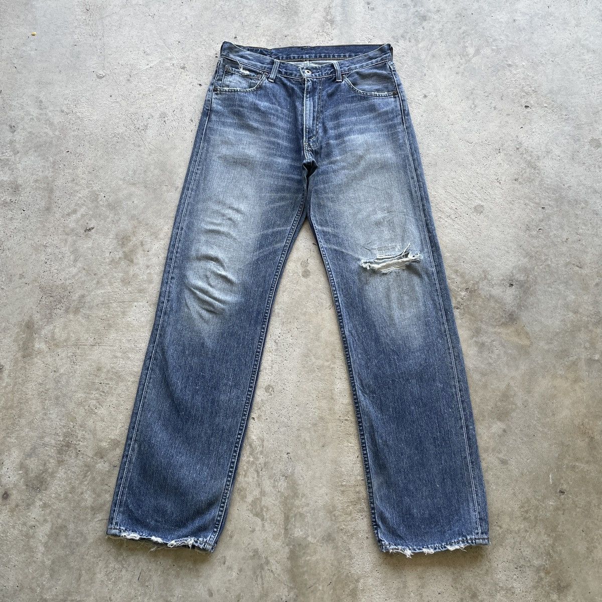 Levi's Vintage Levi’s 503 Distressed Jeans Faded Denim Pants W32 Size US 32 / EU 48 - 1 Thumbnail
