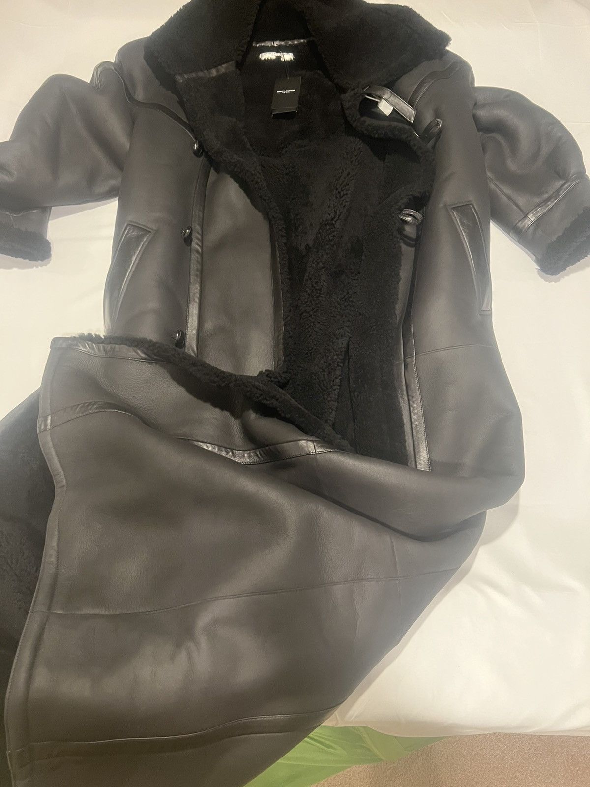 Saint Laurent Paris Saint Laurent men’s leather shearing coat. 50/40. $14000 Size US M / EU 48-50 / 2 - 2 Thumbnail