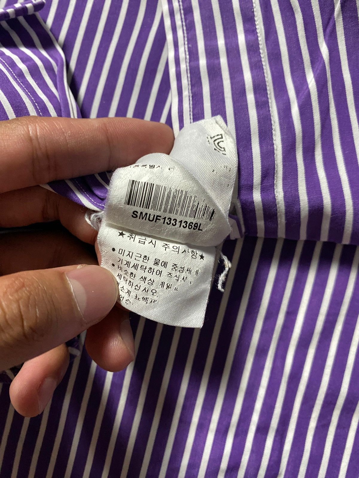 Polo Ralph Lauren Vintage Polo Ralph Lauren cotton striped shirt Size US L / EU 52-54 / 3 - 7 Thumbnail