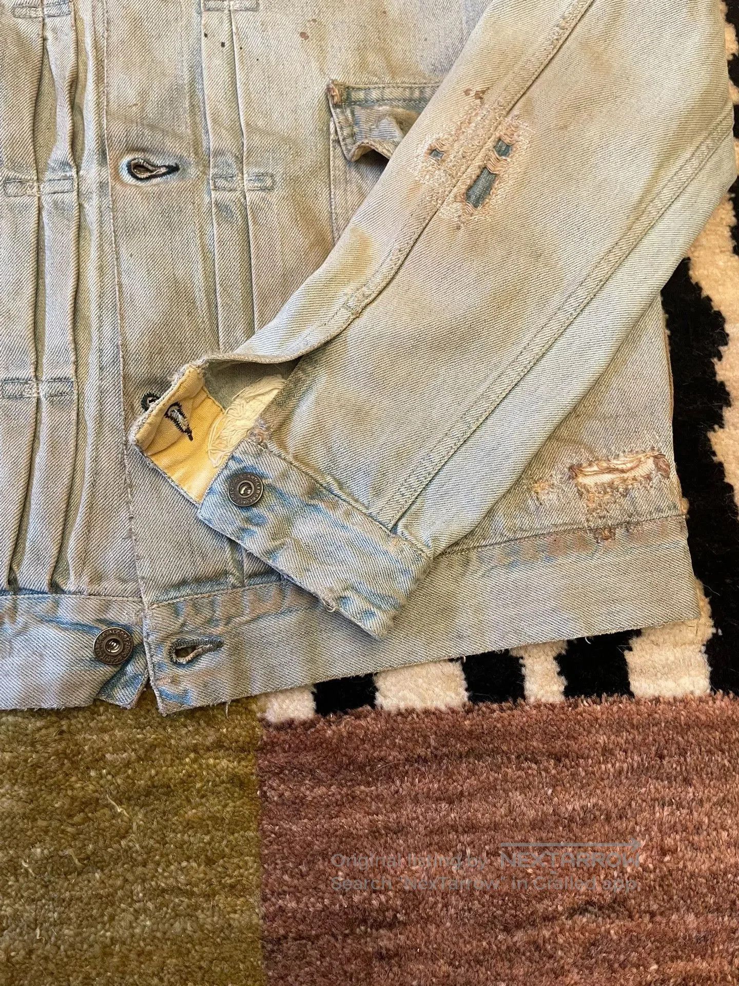 Scarti-Lab Scarti Lab Heavily Distressed Jacket. Size US L / EU 52-54 / 3 - 4 Thumbnail