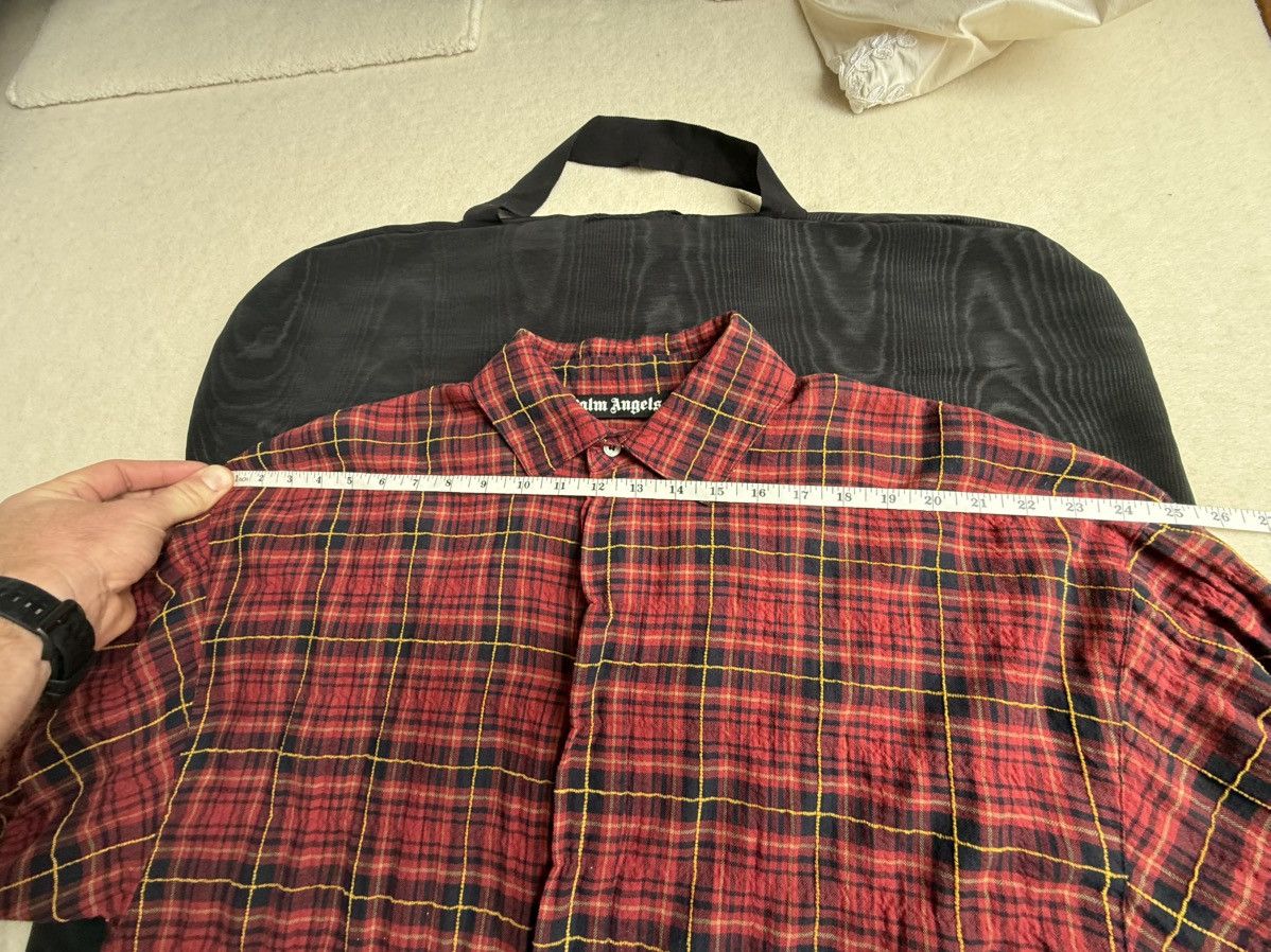 Palm Angels FW21 Palm Angels paint splatter long flannel bleached Grail Size US M / EU 48-50 / 2 - 6 Thumbnail
