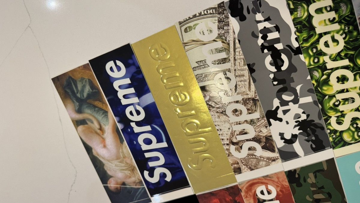Supreme Supreme Box Logo Sticker Lot collection Size ONE SIZE - 16 Thumbnail