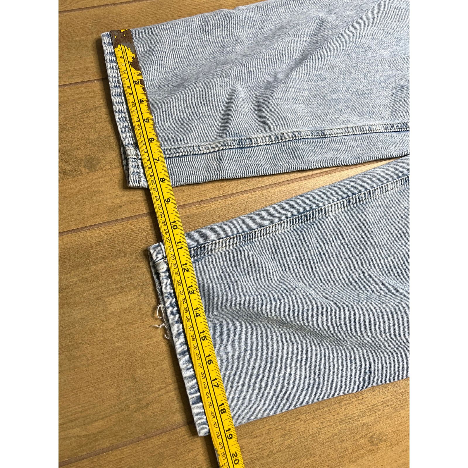 Empyre Empyre Carpenter Jeans Womens Sz 9 Blue Tori High Rise Y2K Size 32" / US 10 / IT 46 - 8 Thumbnail
