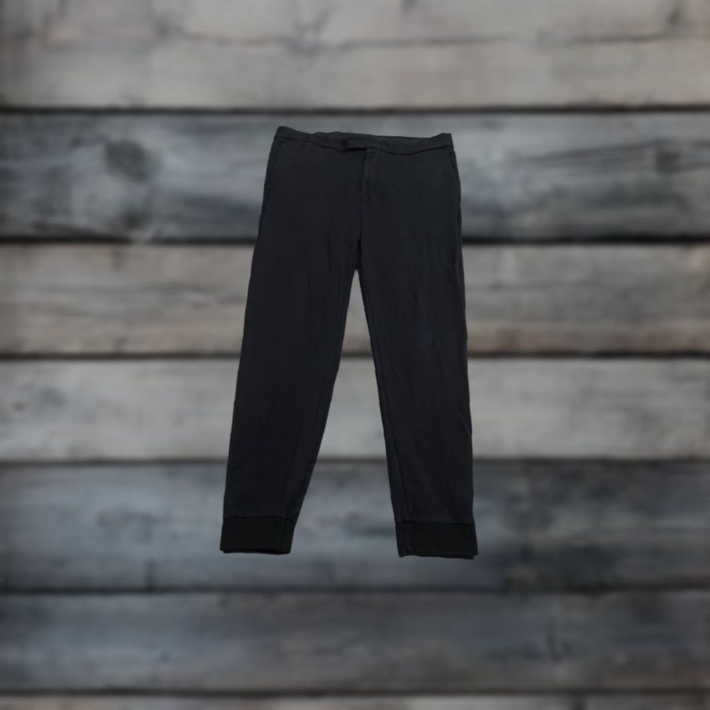 Polo Ralph Lauren Polo Ralph Lauren Andrew Jogger Pants Mens Large Black Cuffed Stretch Lounge Size US L / EU 52-54 / 3 - 1 Thumbnail