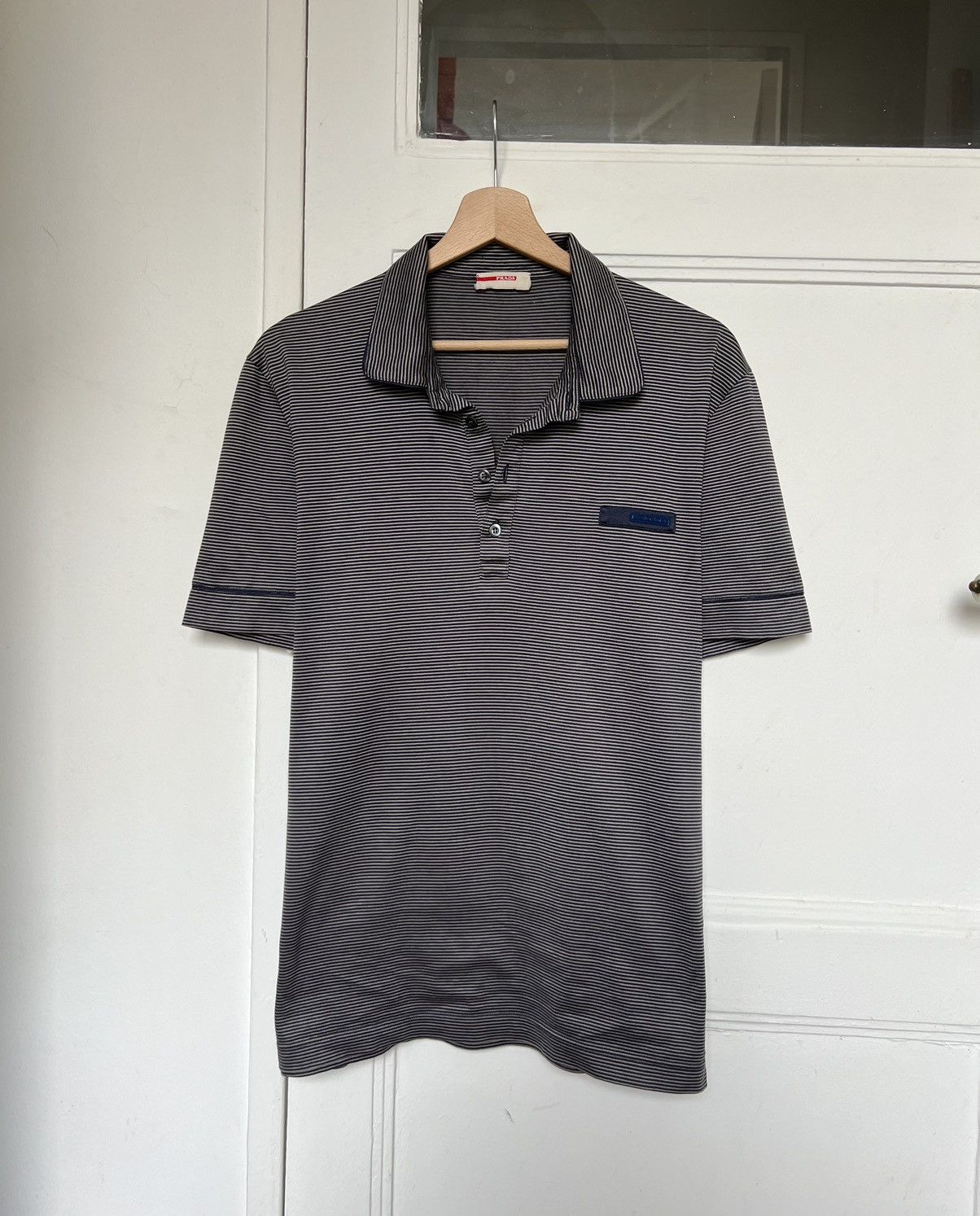 Blue tab polo