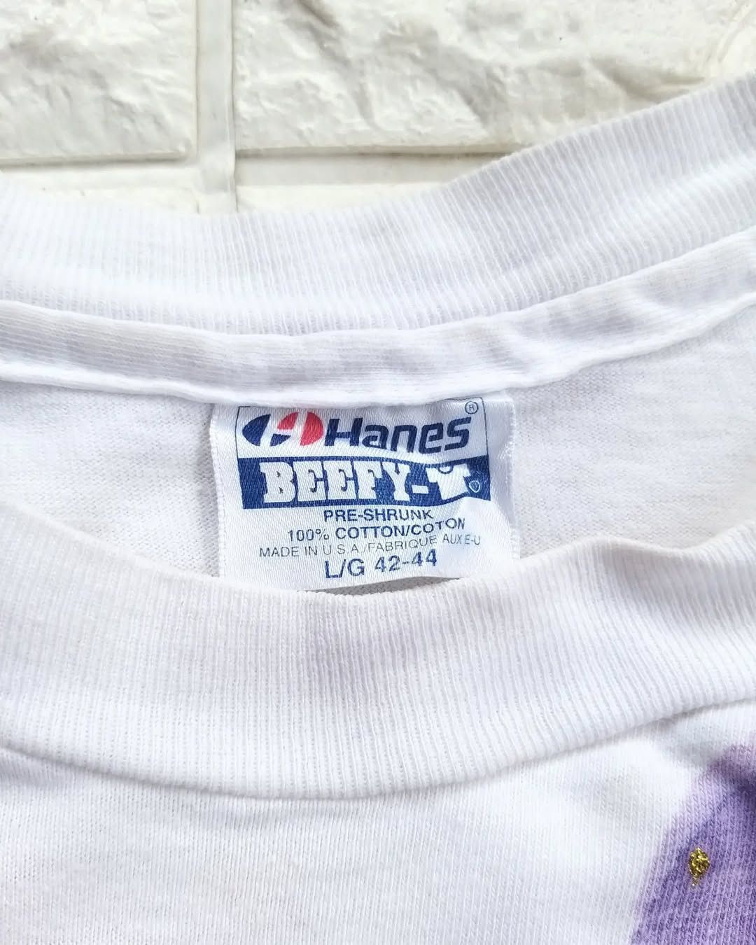 Vintage Super rare beautiful art painting vintage 90s tshirt Size US L / EU 52-54 / 3 - 3 Thumbnail