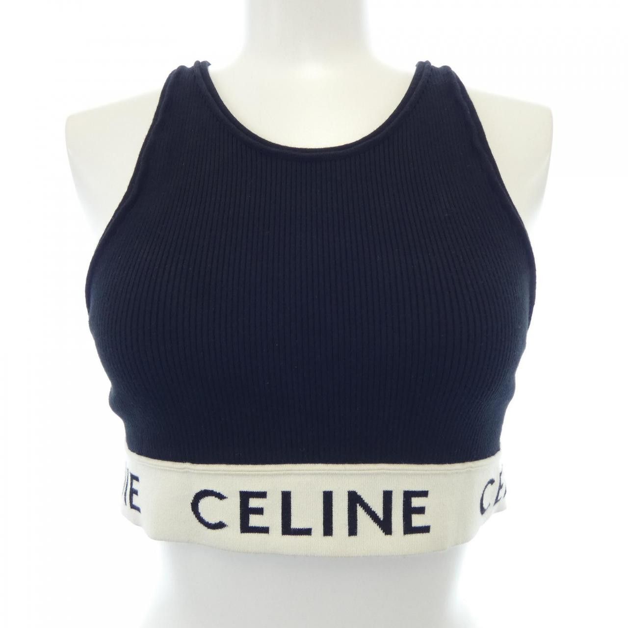 Celine Celine Athlete Bra Top Textile Tops 2A68L372N DUTY FREE for USA