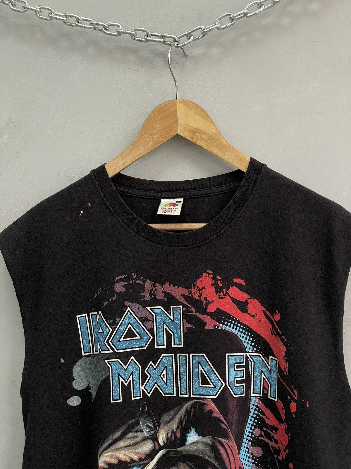 Iron Maiden Rare 2000s iron maiden tank top t shirt band tees Size US L / EU 52-54 / 3 - 4 Thumbnail