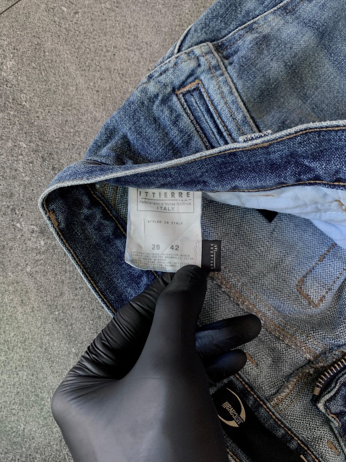 Roberto Cavalli FREE TAX! Just Cavalli Flared Denim Jeans Size US 28 / EU 44 - 14 Thumbnail