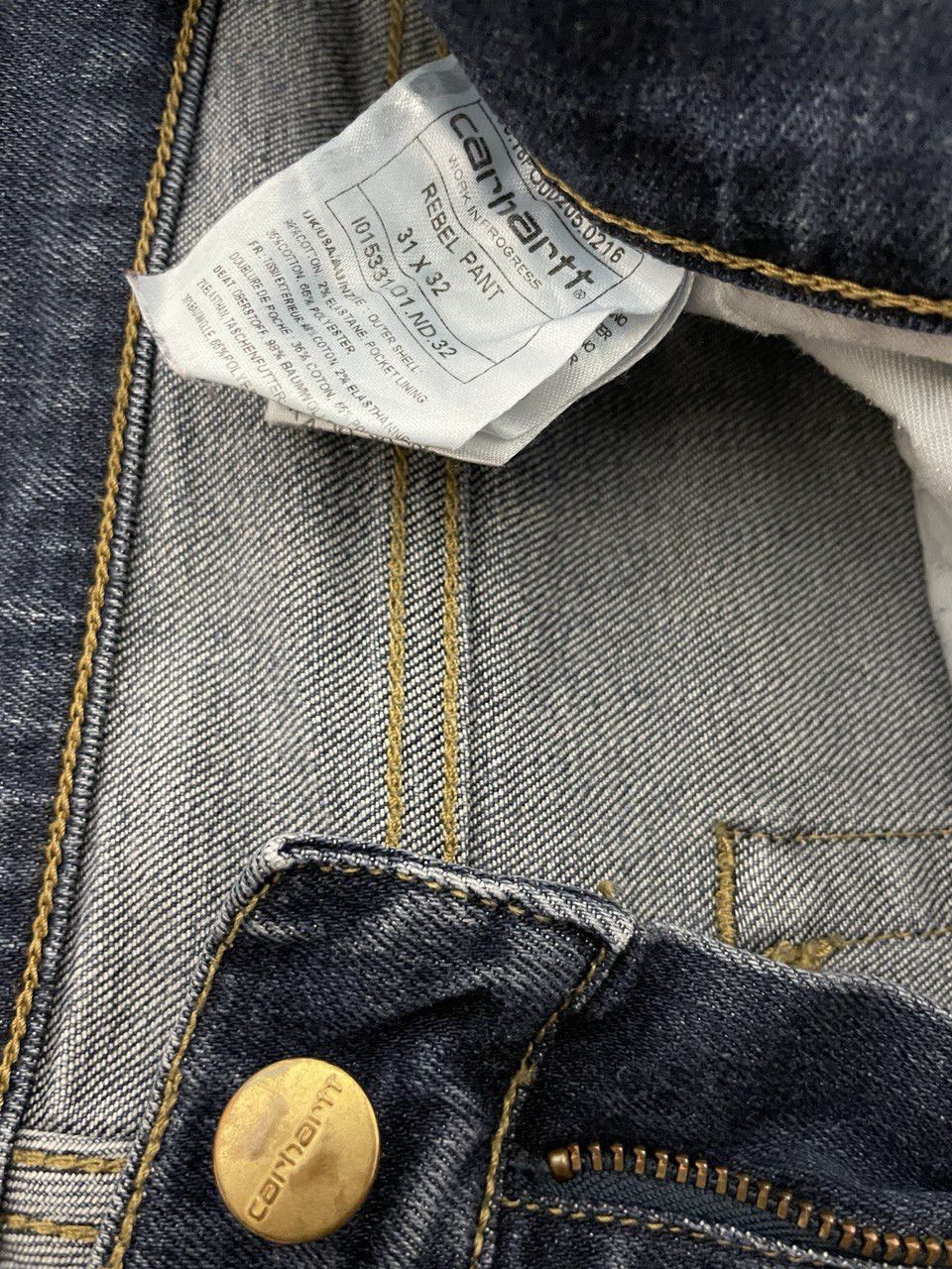 Carhartt Carhartt Rebel Pants Jeans Size US 31 - 4 Thumbnail