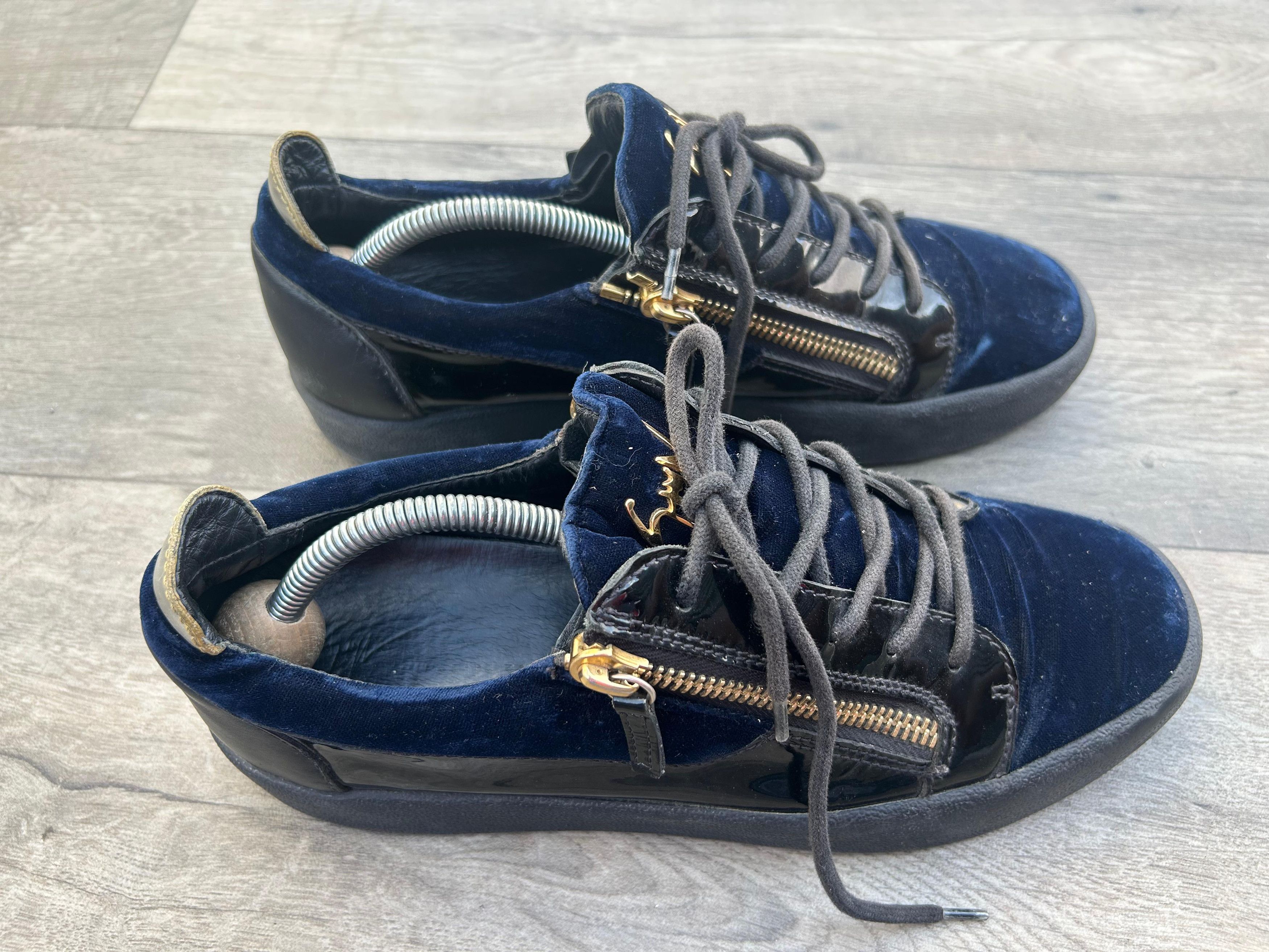 Giuseppe Zanotti Giuseppe Zanotti Frankie Low Top Sneakers Sz 43 Size US 10 / EU 43 - 3 Thumbnail