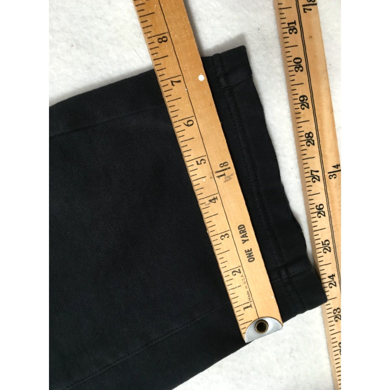 Adidas VINTAGE Adidas Tracks Pants Black Adults L Regular Straight Classic Waist 30” Distressed Spots Logo Size US 33 - 2 Thumbnail