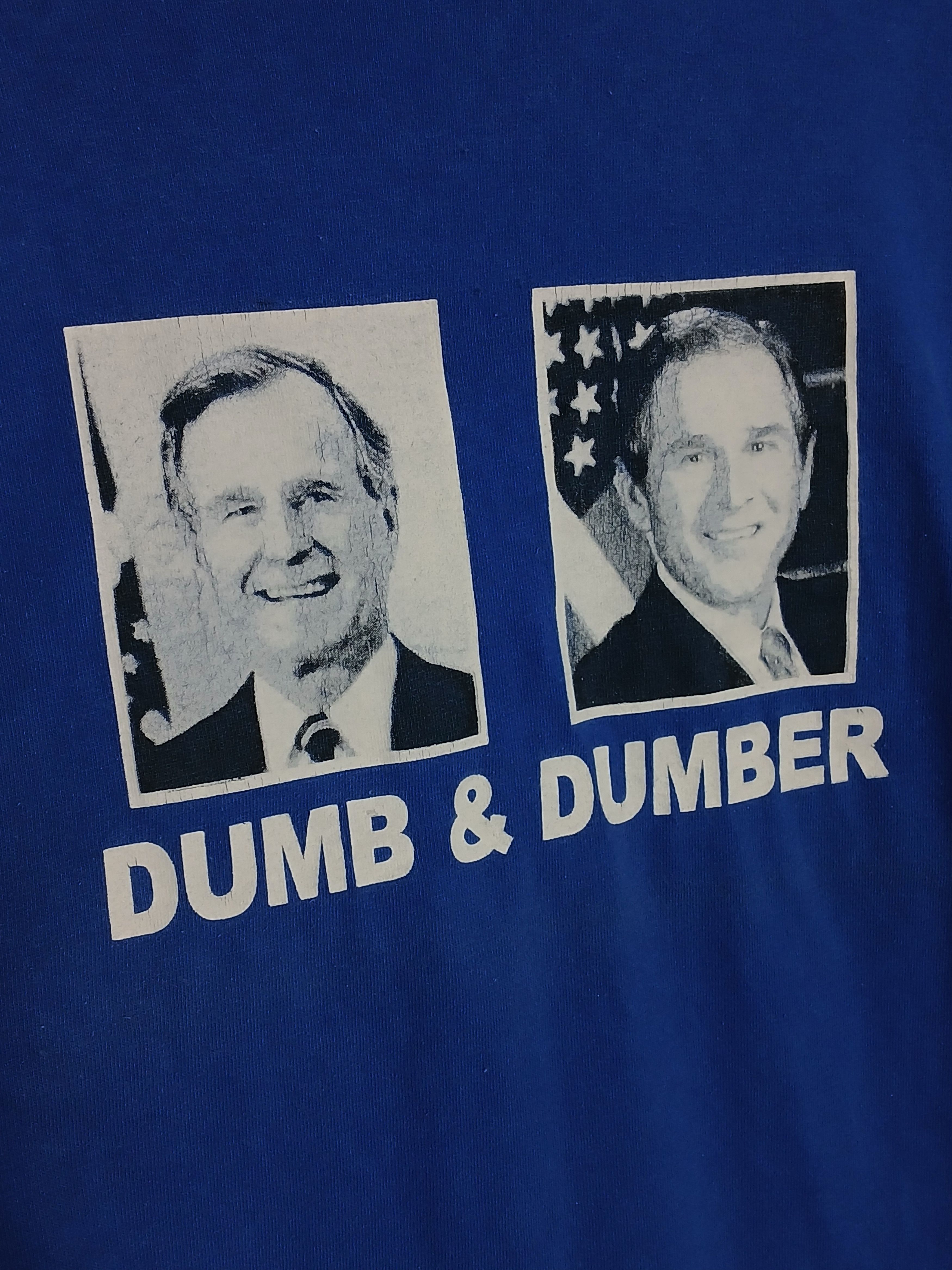 President's USA President Bush Dumb & Dumber T-Shirt Size US M / EU 48-50 / 2 - 3 Thumbnail