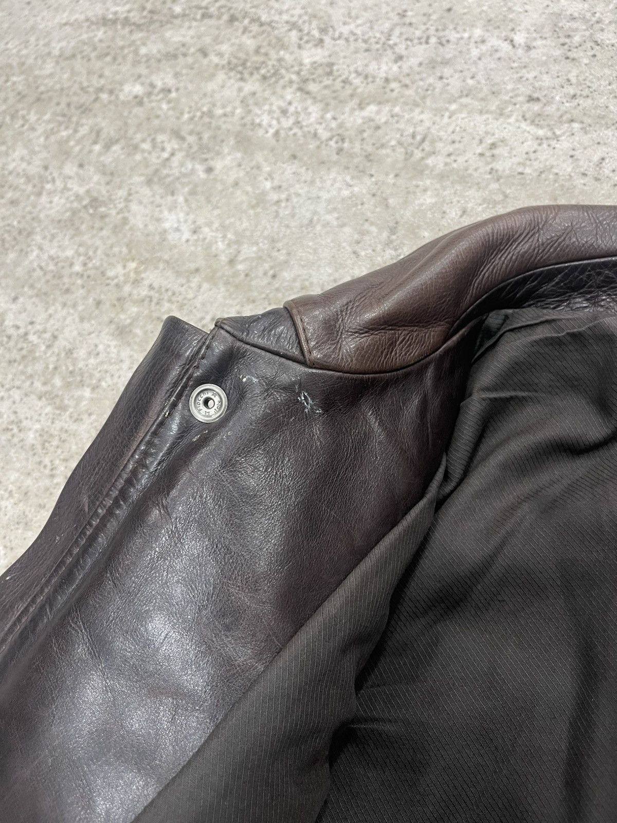 Maison Margiela AW2009 Aviator Leather Jacket Size US M / EU 48-50 / 2 - 8 Thumbnail