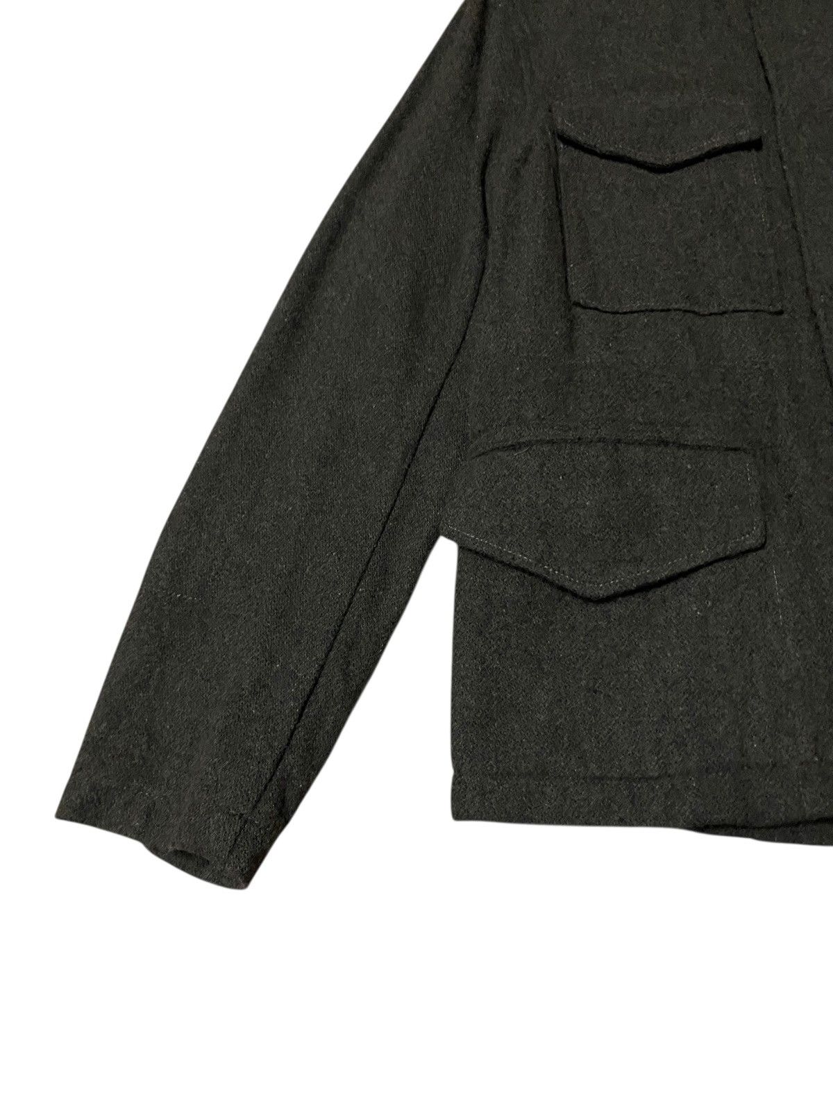 OMNIGOD Vintage Japanese Brand Omnigod M65 Wool Jacket 2000s Size US M / EU 48-50 / 2 - 4 Thumbnail